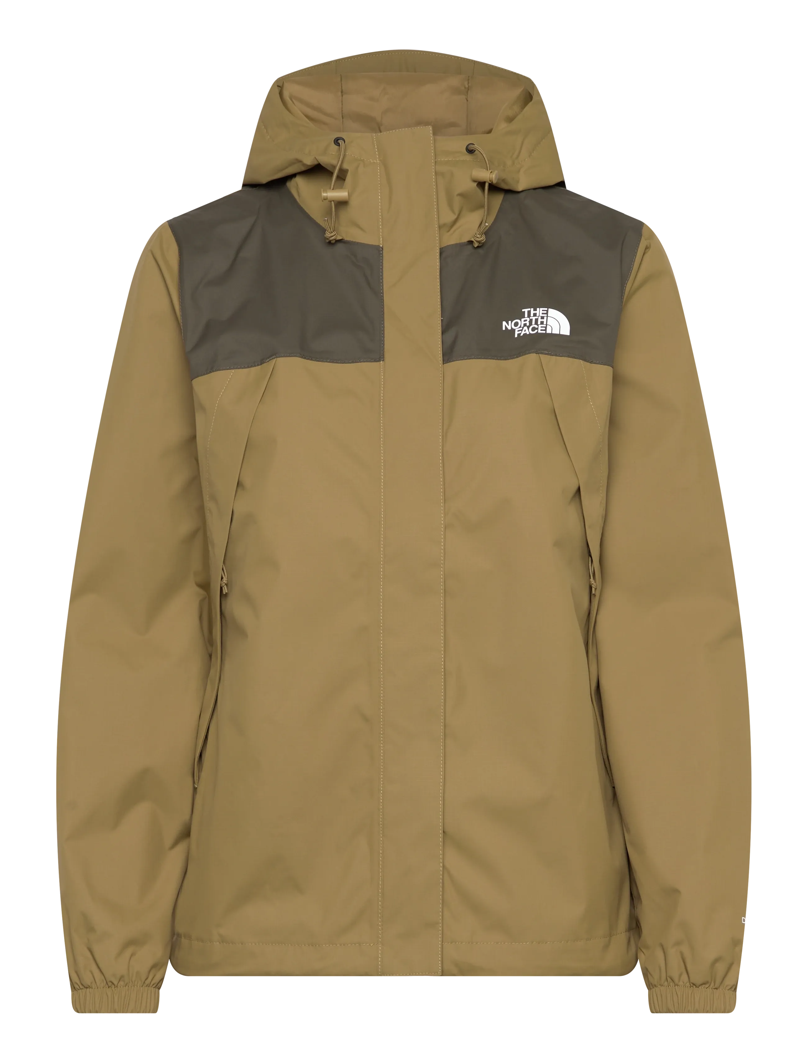 The North Face W ANTORA RAIN JACKET - The North Face - CEDAR/NEW TAUPE GREEN / beige