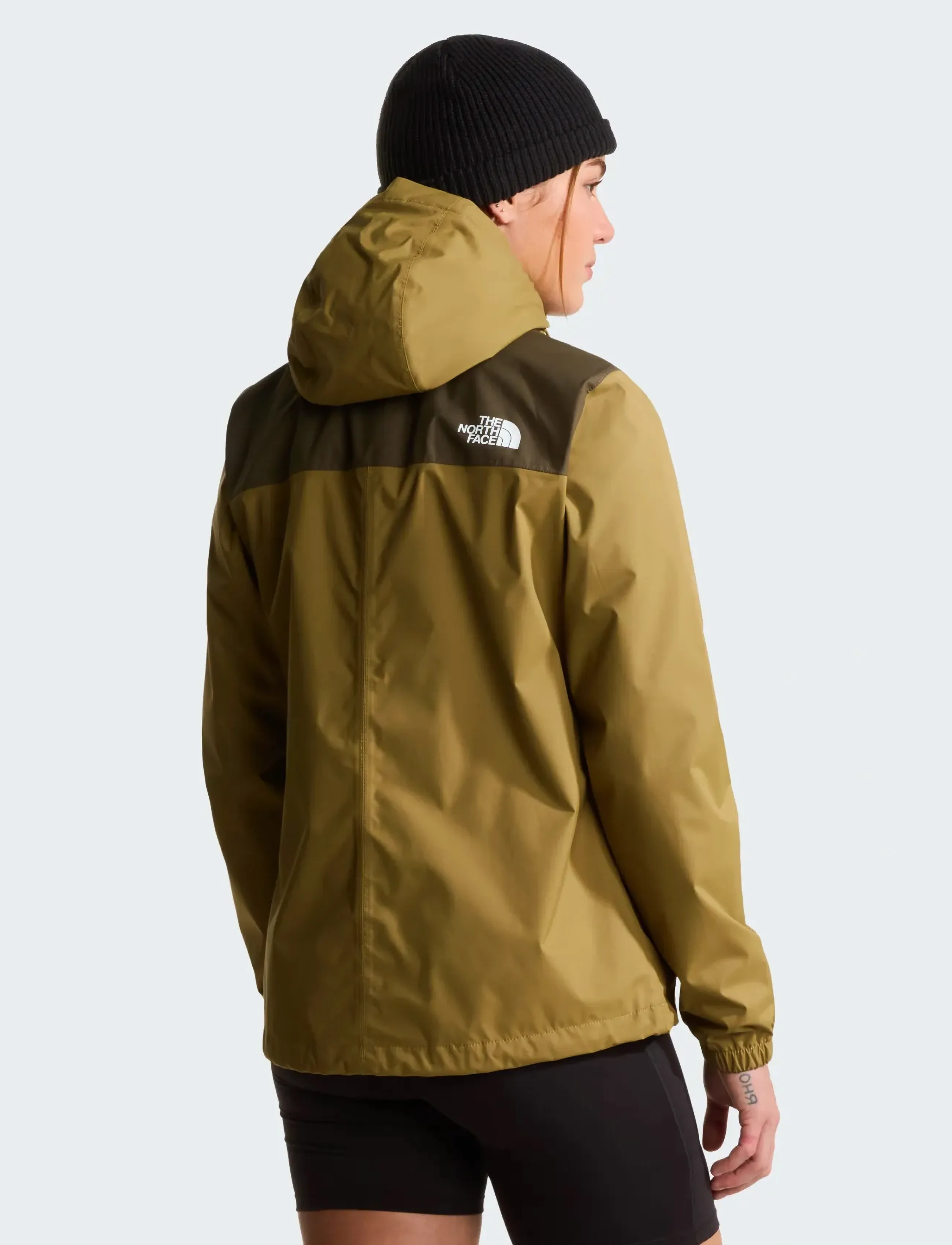 The North Face - W ANTORA RAIN JACKET - outdoor - cedar/new taupe green - 5