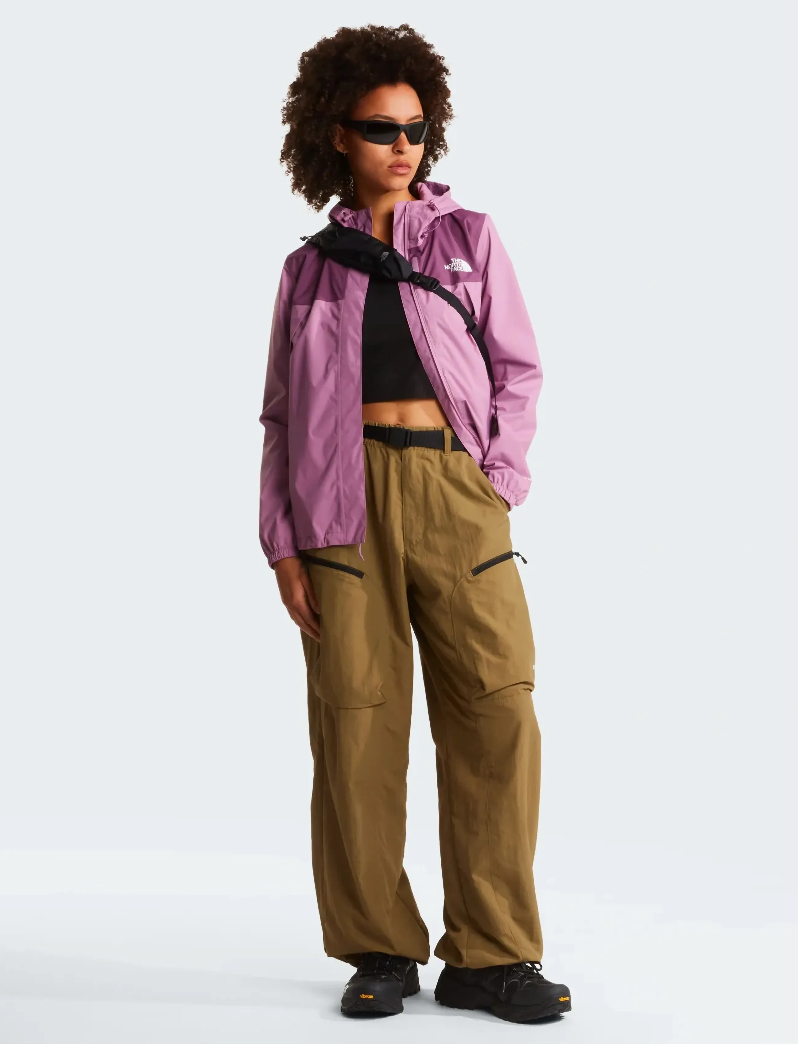 The North Face - W ANTORA RAIN JACKET - rain jackets - hushed lavender/chroma - 3