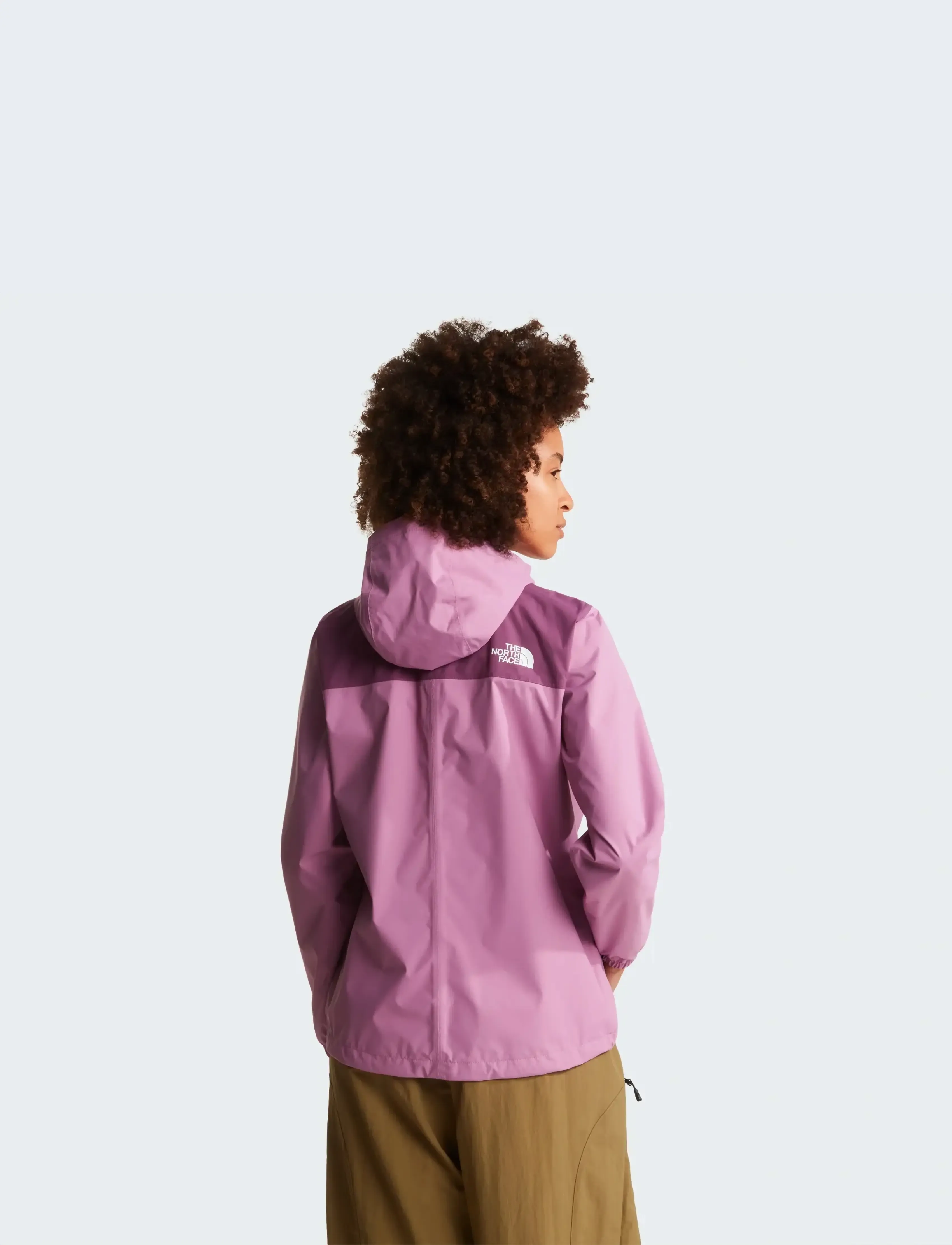 The North Face - W ANTORA RAIN JACKET - rain jackets - hushed lavender/chroma - 5