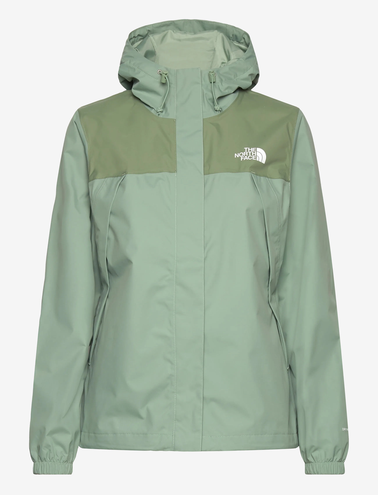 The North Face - W ANTORA RAIN JACKET - ytterkläder - slate moss/bark mist - 1