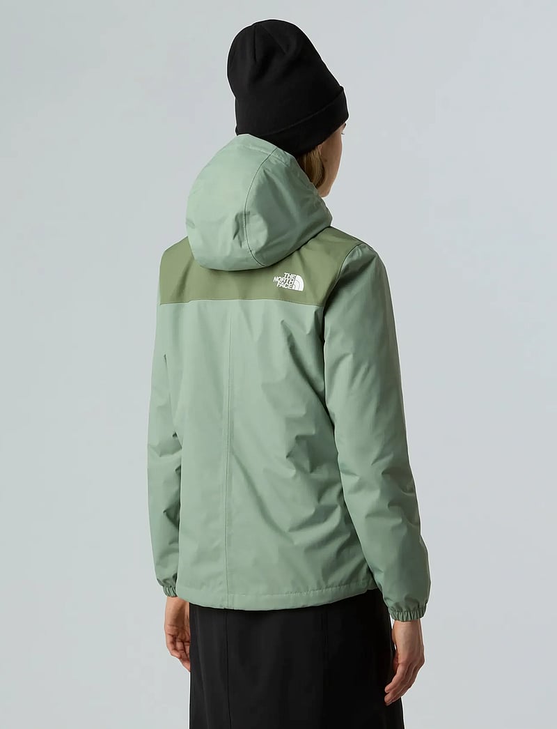 The North Face - W ANTORA RAIN JACKET - overtøj - slate moss/bark mist - 4