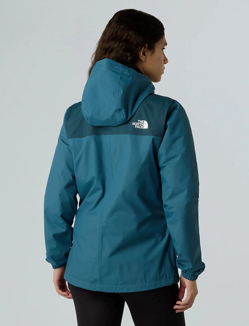 The North Face - W ANTORA RAIN JACKET - outdoor - space/deep cypress - 4