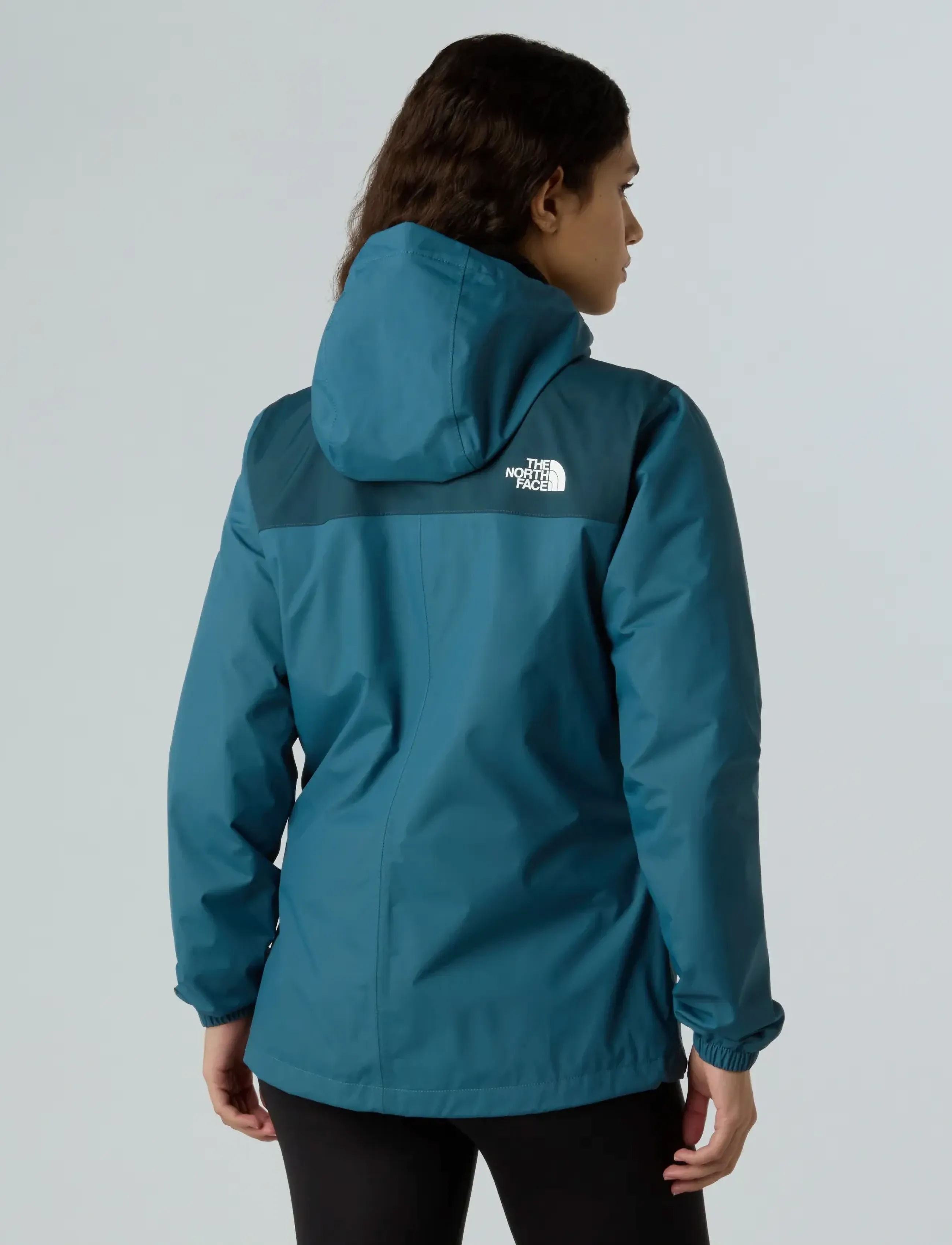 The North Face - W ANTORA RAIN JACKET - regenjassen - space/deep cypress - 4