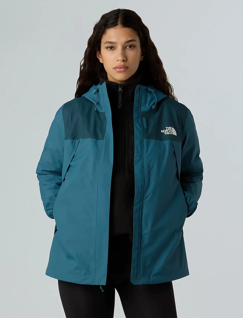 The North Face - W ANTORA RAIN JACKET - outdoor - space/deep cypress - 5