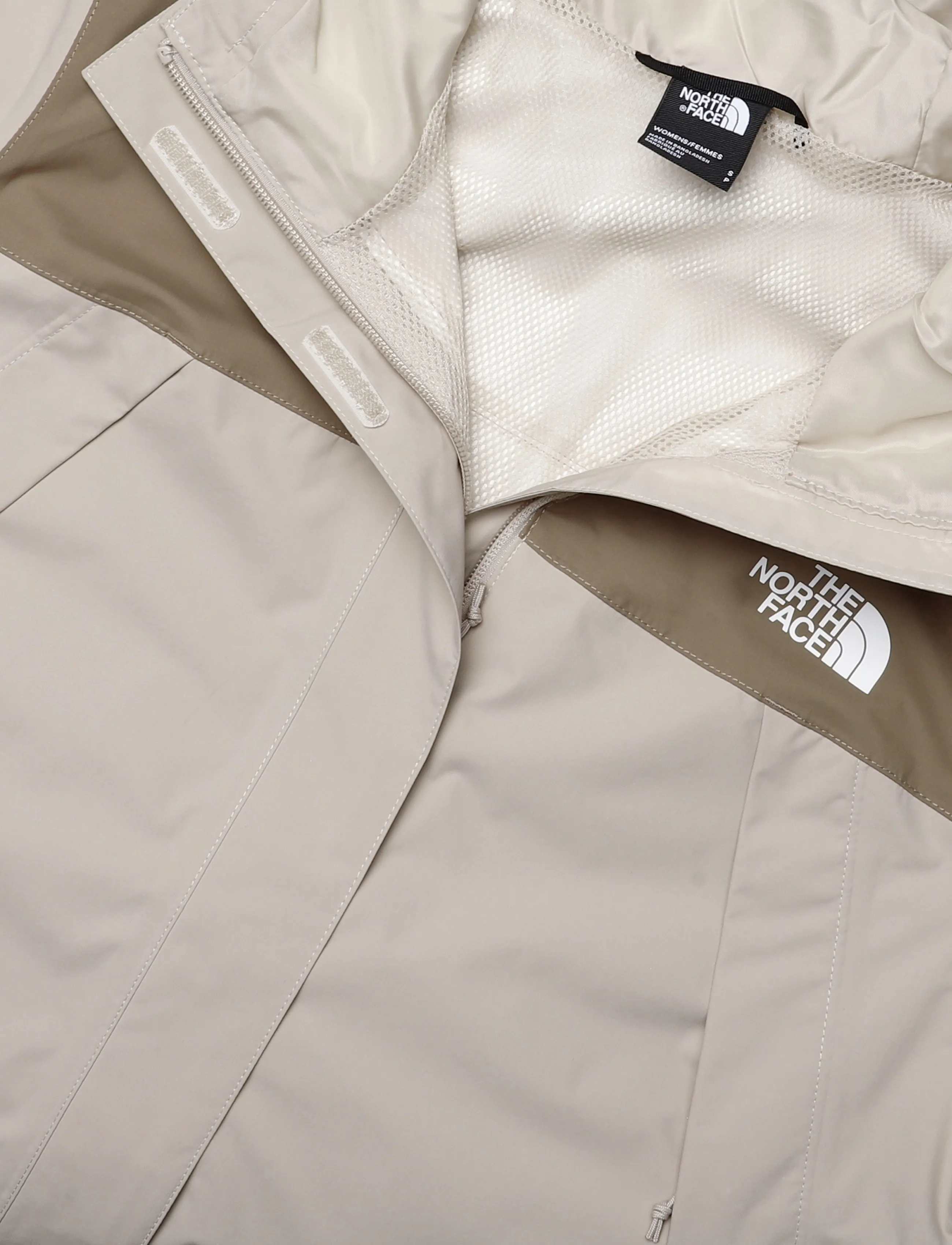 The North Face - W ANTORA RAIN JACKET - overtøj - timeless taupe/garnet - 2