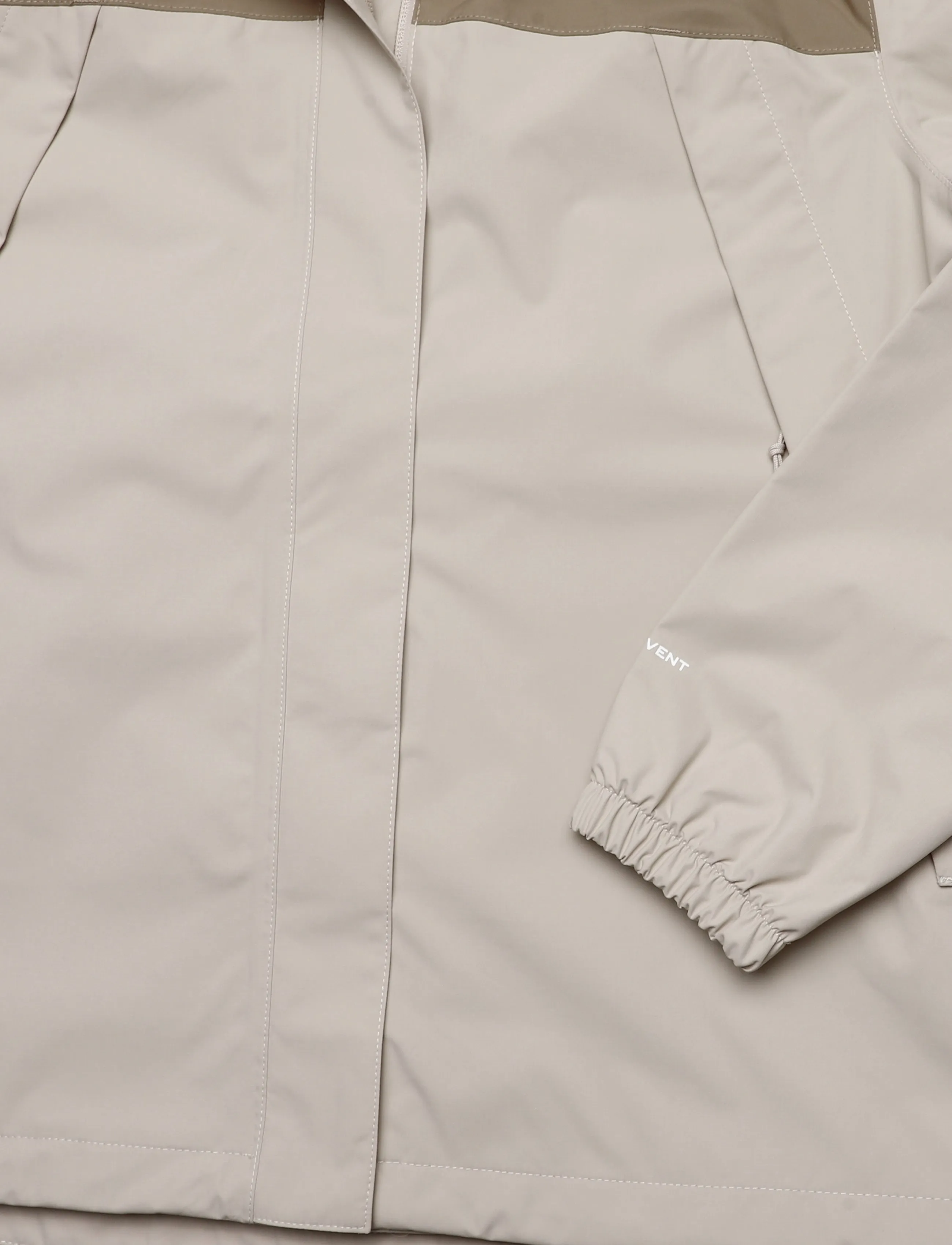 The North Face - W ANTORA RAIN JACKET - overtøj - timeless taupe/garnet - 3