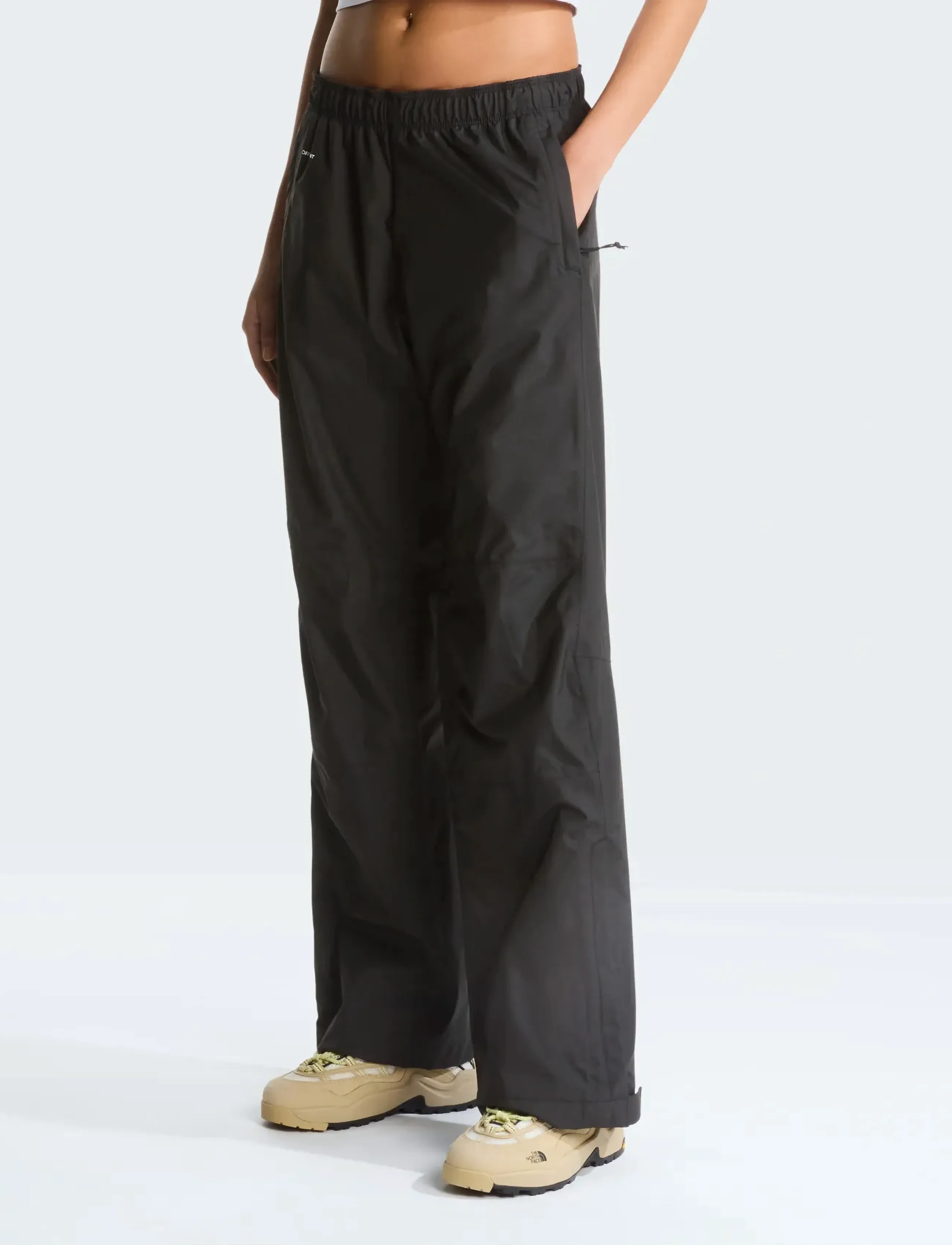 The North Face W ANTORA RAIN PANT - Püksid - TNF BLACK / black