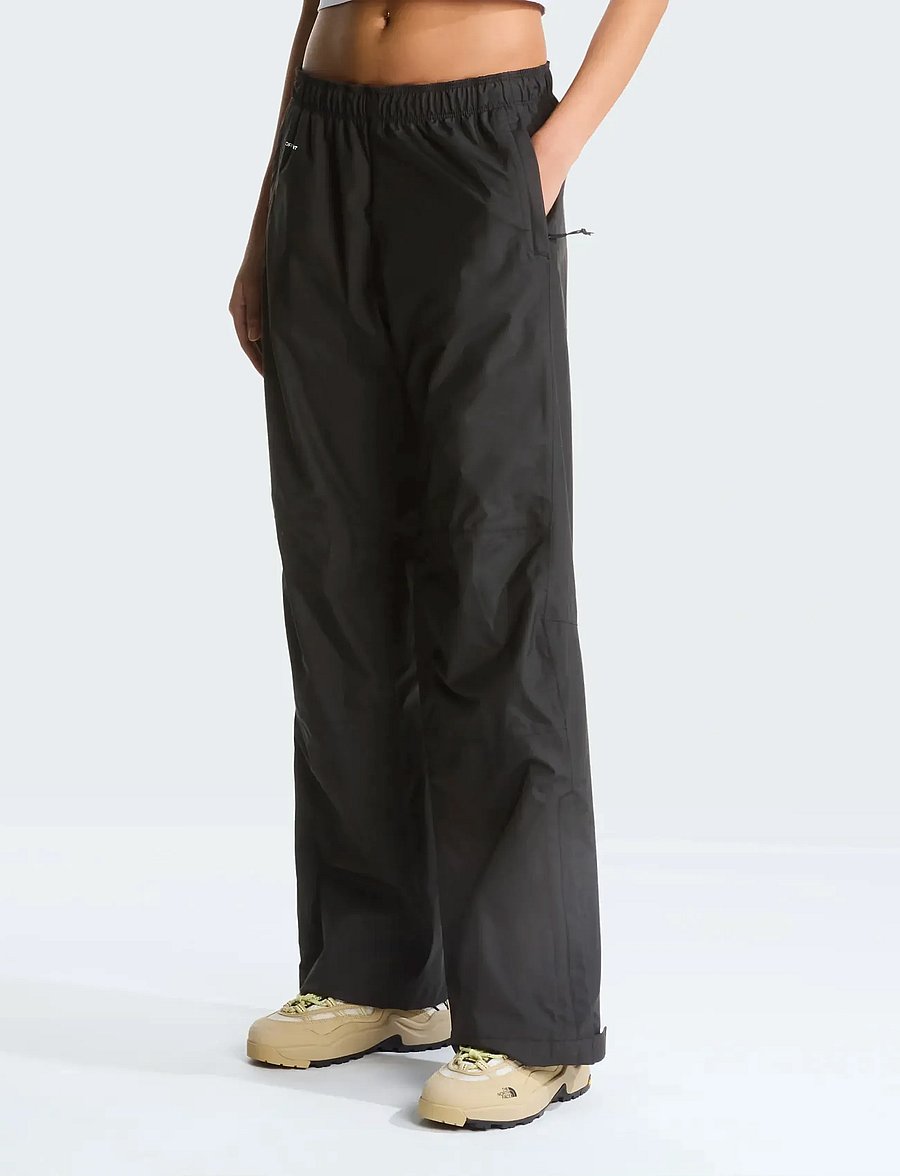 The North Face - W ANTORA RAIN PANT - Útivistarbuxur - tnf black - 0