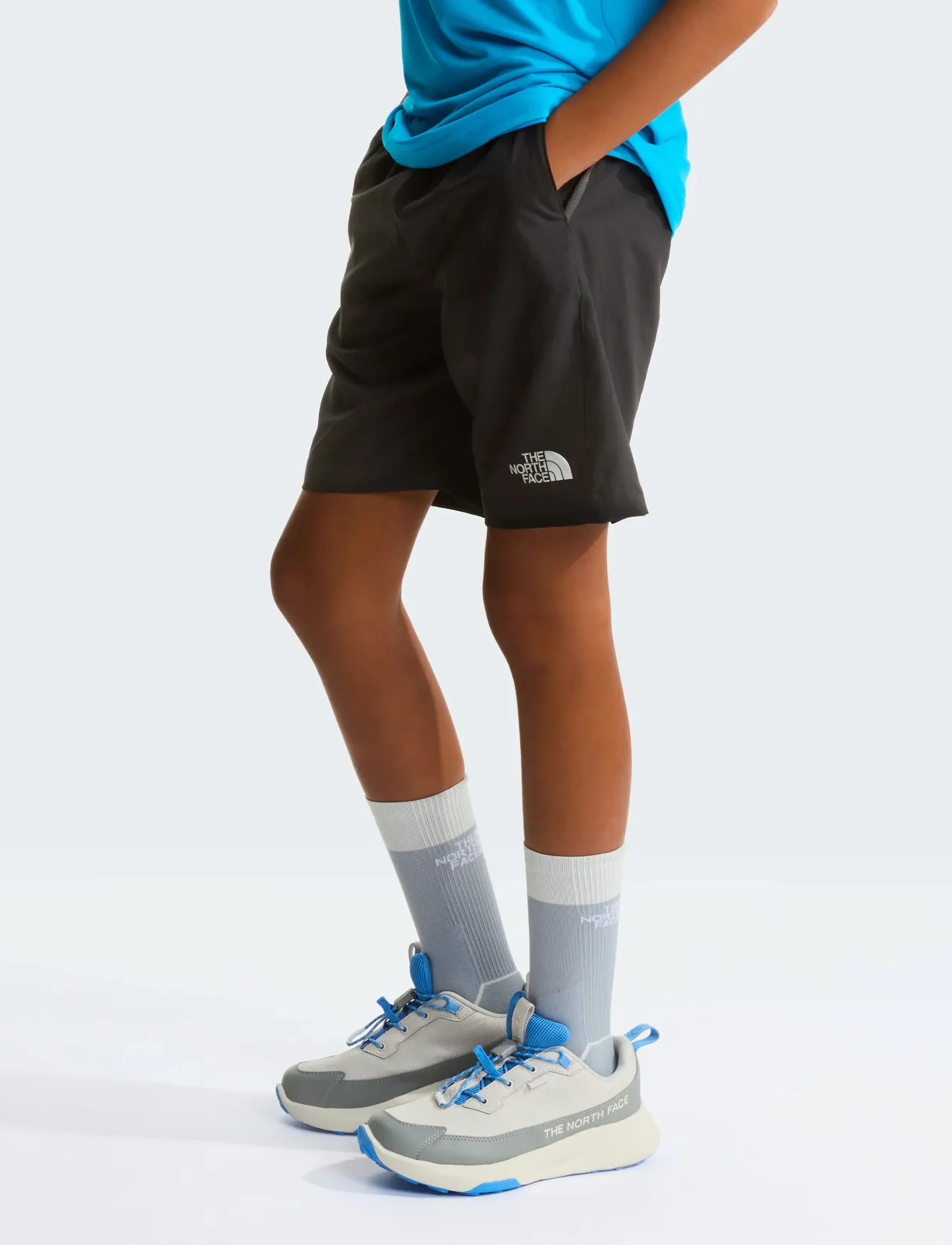 The North Face - TEEN 24/7 SHORT - shorts de sport - black - 4
