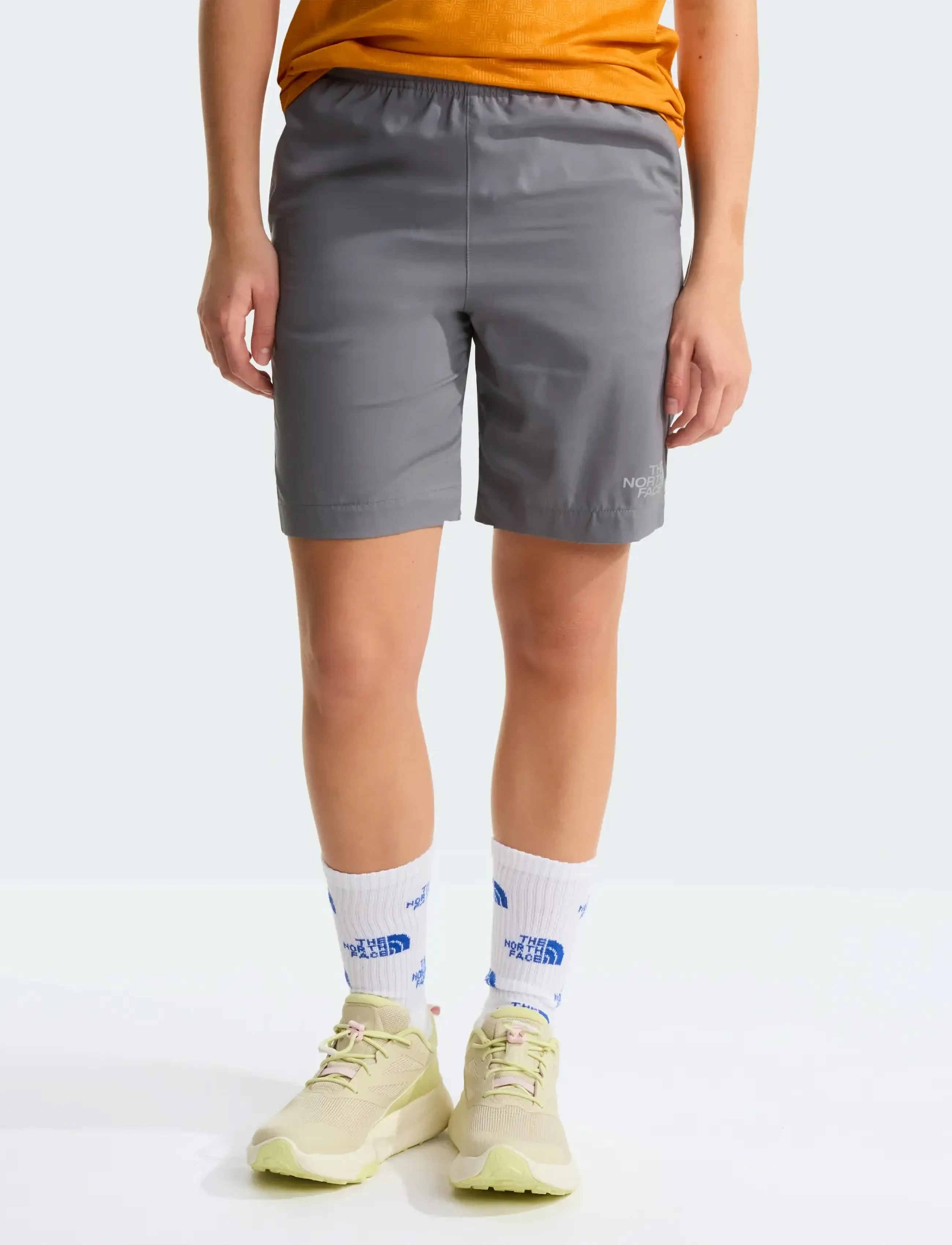 The North Face TEEN 24/7 SHORT - Sportimise püksid - GREY / grey