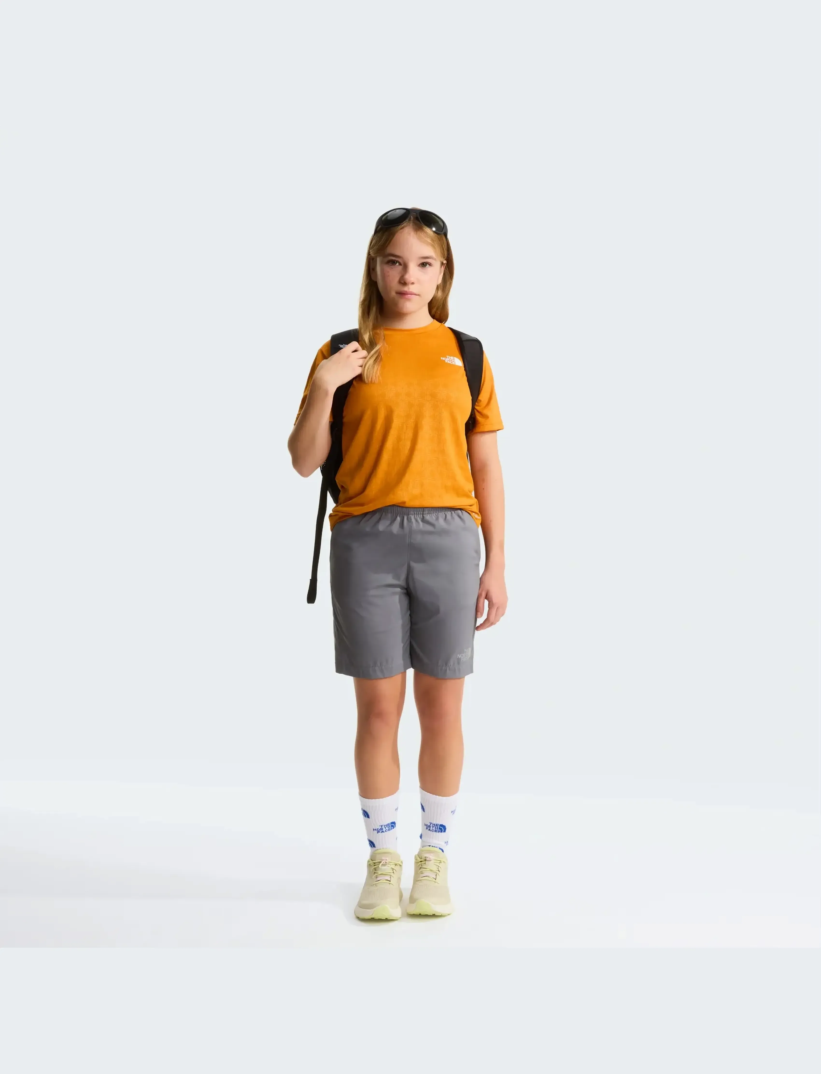 The North Face - TEEN 24/7 SHORT - grey - 3