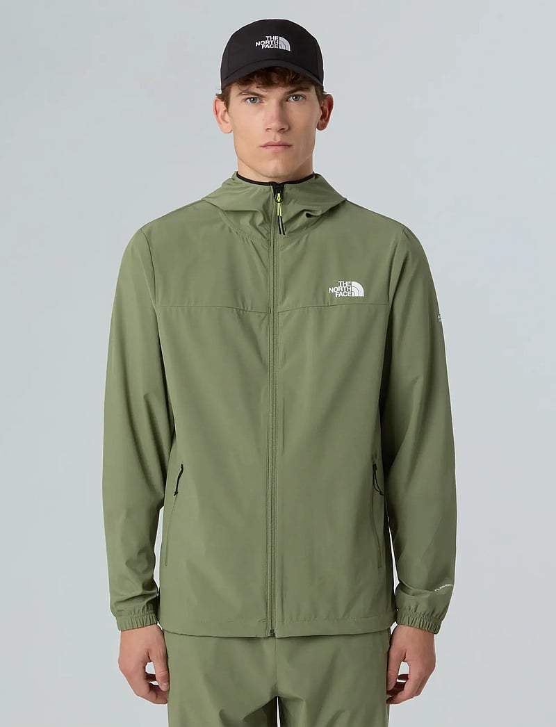 The North Face - M MA HOODED WIND JACKET - sportjackor - bark mist - 0