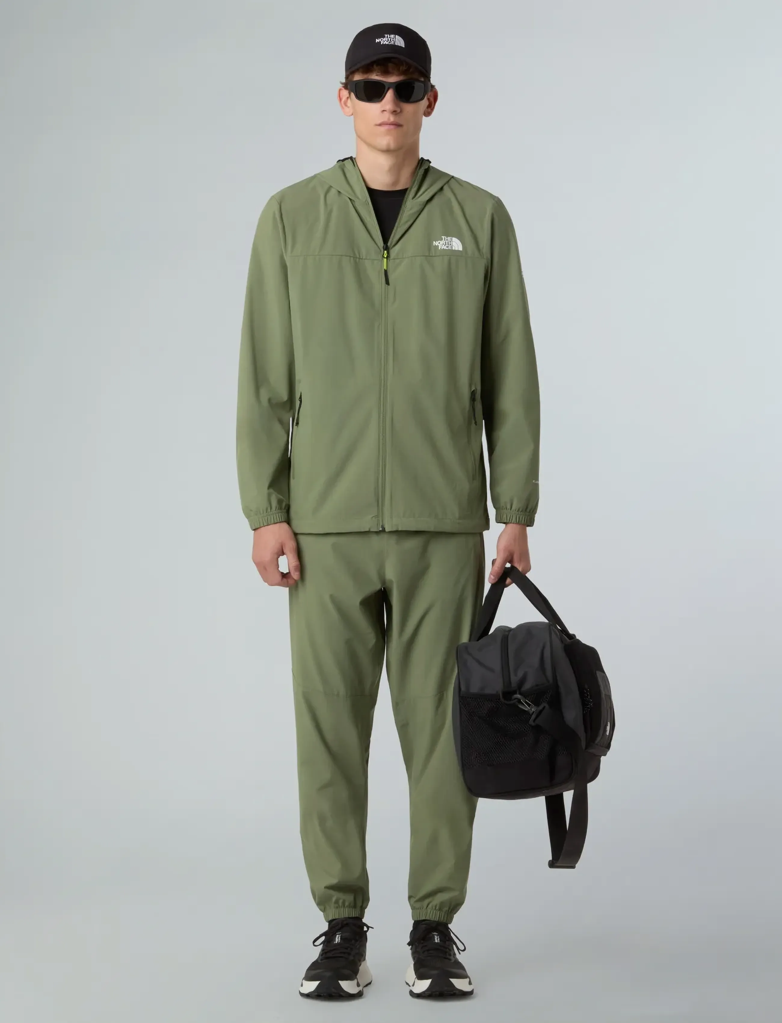 The North Face - M MOUNTAIN ATHLETICS HOODED WIND JACKET - treeningjoped ja -jakid - bark mist - 3