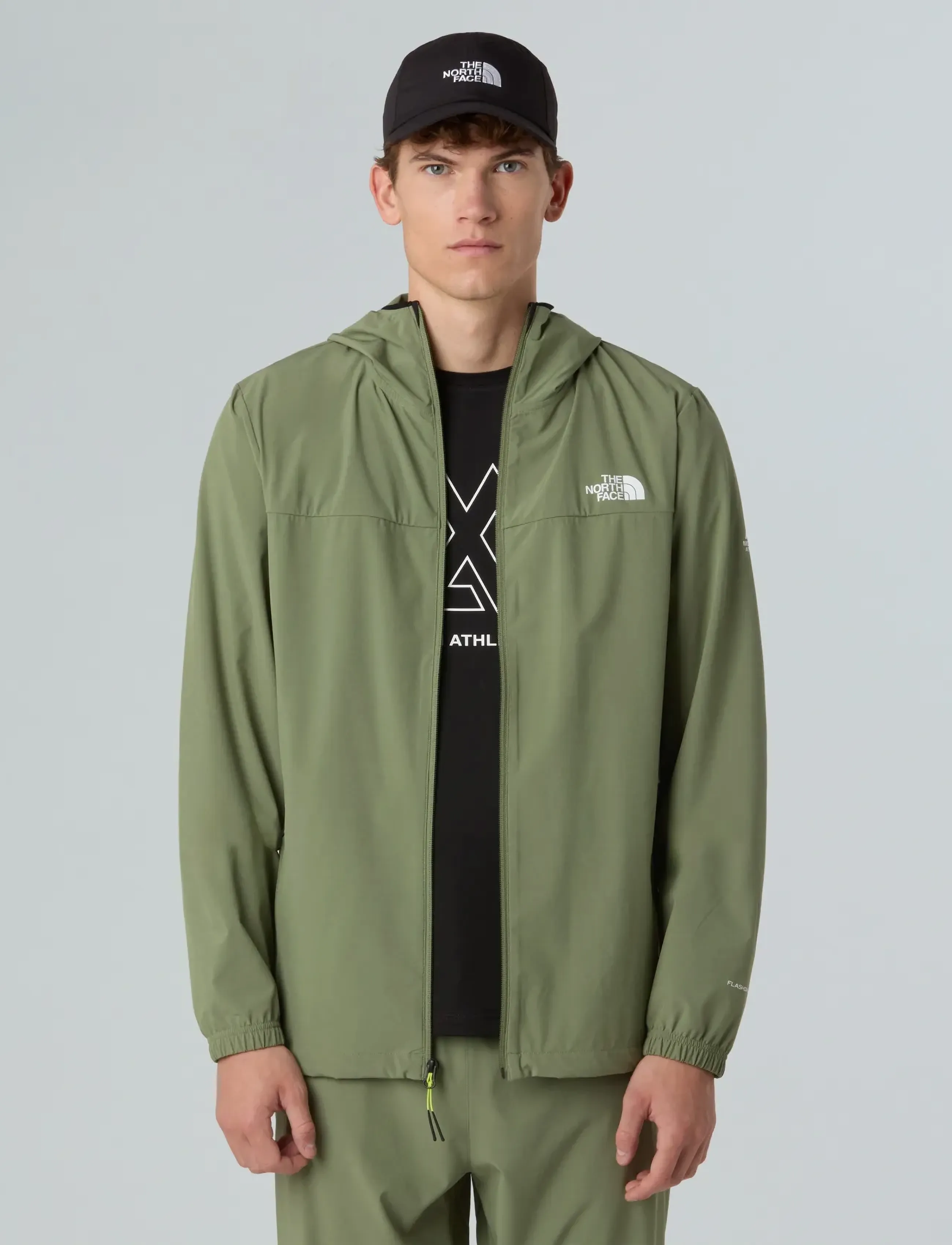 The North Face - M MOUNTAIN ATHLETICS HOODED WIND JACKET - treeningjoped ja -jakid - bark mist - 5