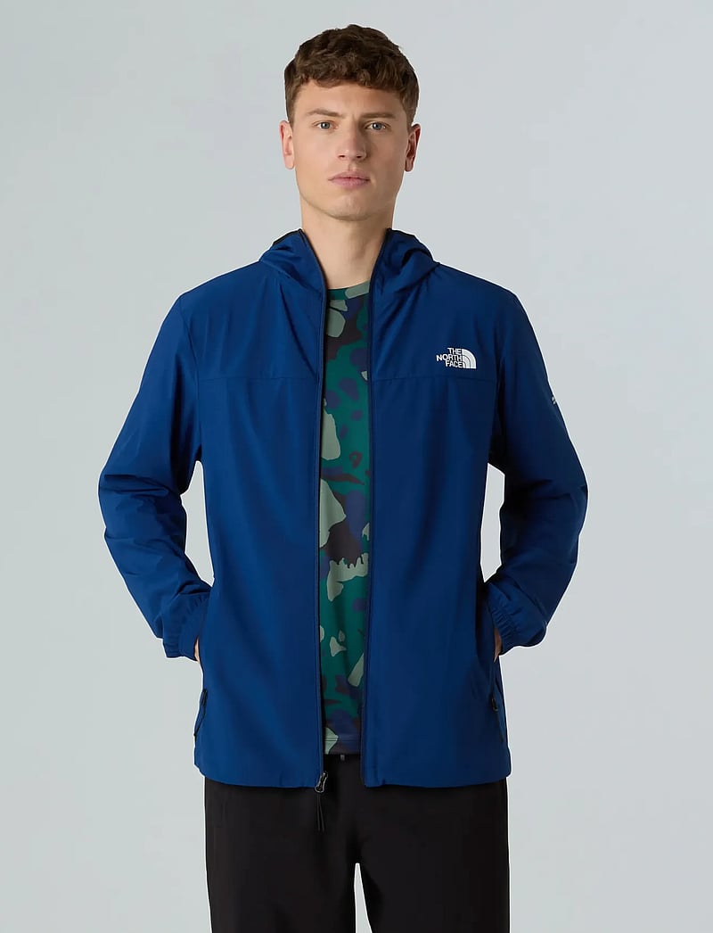 The North Face - M MOUNTAIN ATHLETICS HOODED WIND JACKET - sportsjakker - estate blue - 5