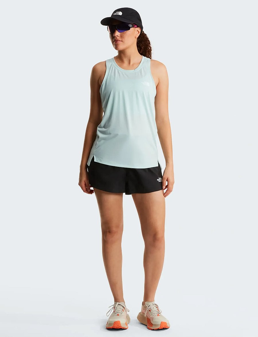 The North Face - W FLEX WOVEN SHORT 3IN - trainingsshorts - tnf black - 3