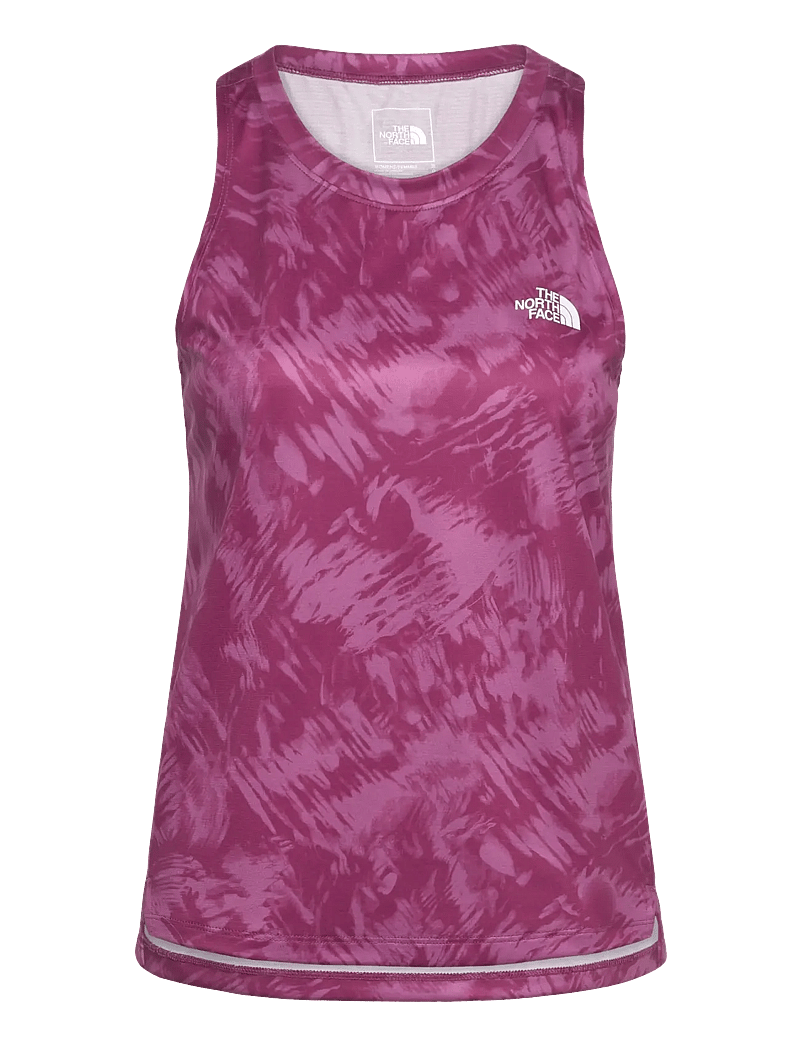 The North Face - W FLEX TANK AOP - Õlapaeltega pluusid - purple - 1