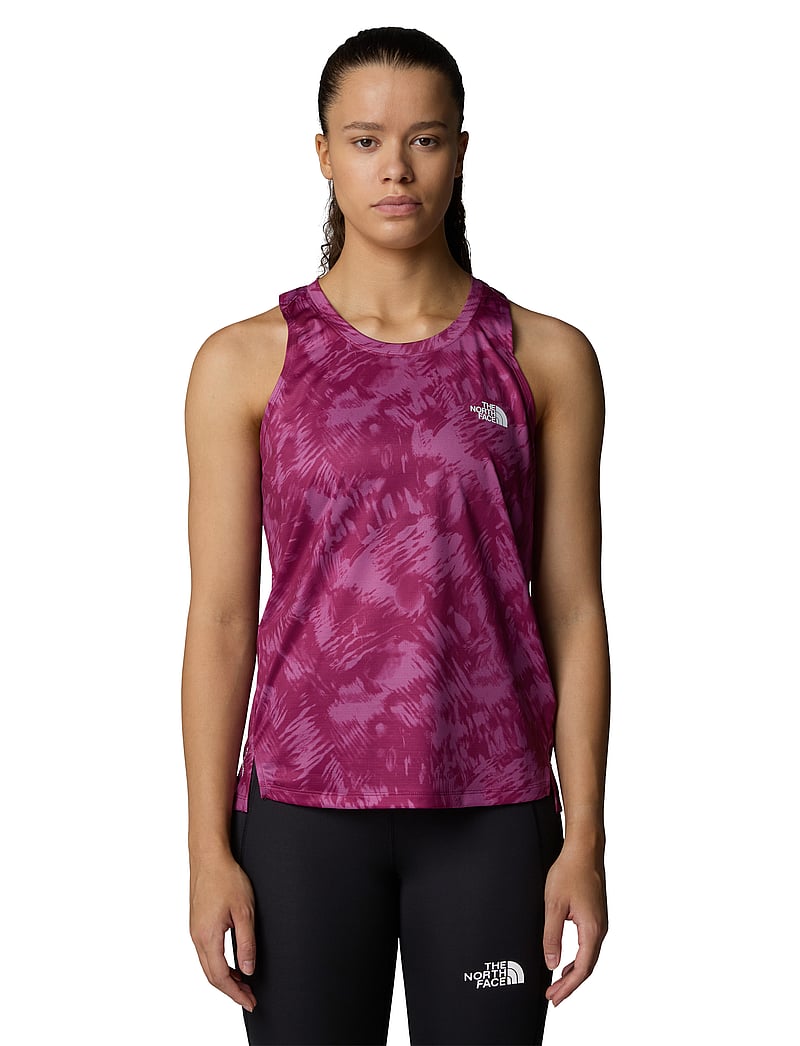 The North Face - W FLEX TANK AOP - Õlapaeltega pluusid - purple - 0