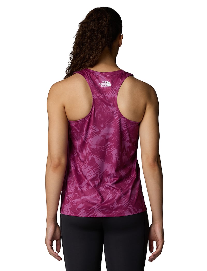 The North Face - W FLEX TANK AOP - Õlapaeltega pluusid - purple - 3