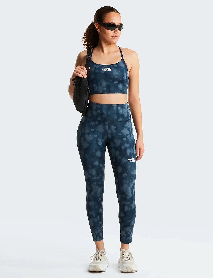 The North Face - W FLEX 25IN TIGHT - PRINT - 7/8 länge - summit navy diffused na - 3