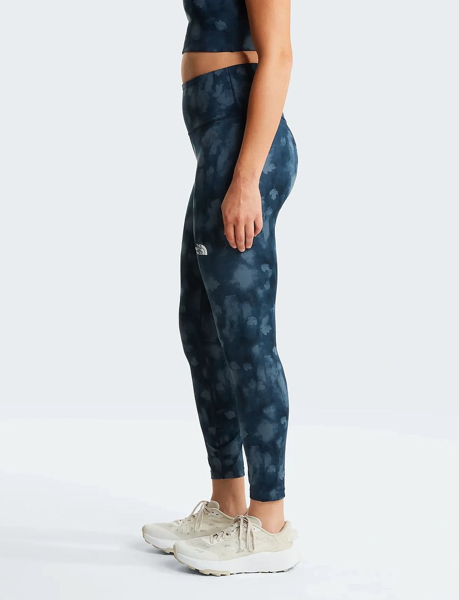 The North Face - W FLEX 25IN TIGHT - PRINT - 7/8 länge - summit navy diffused na - 4