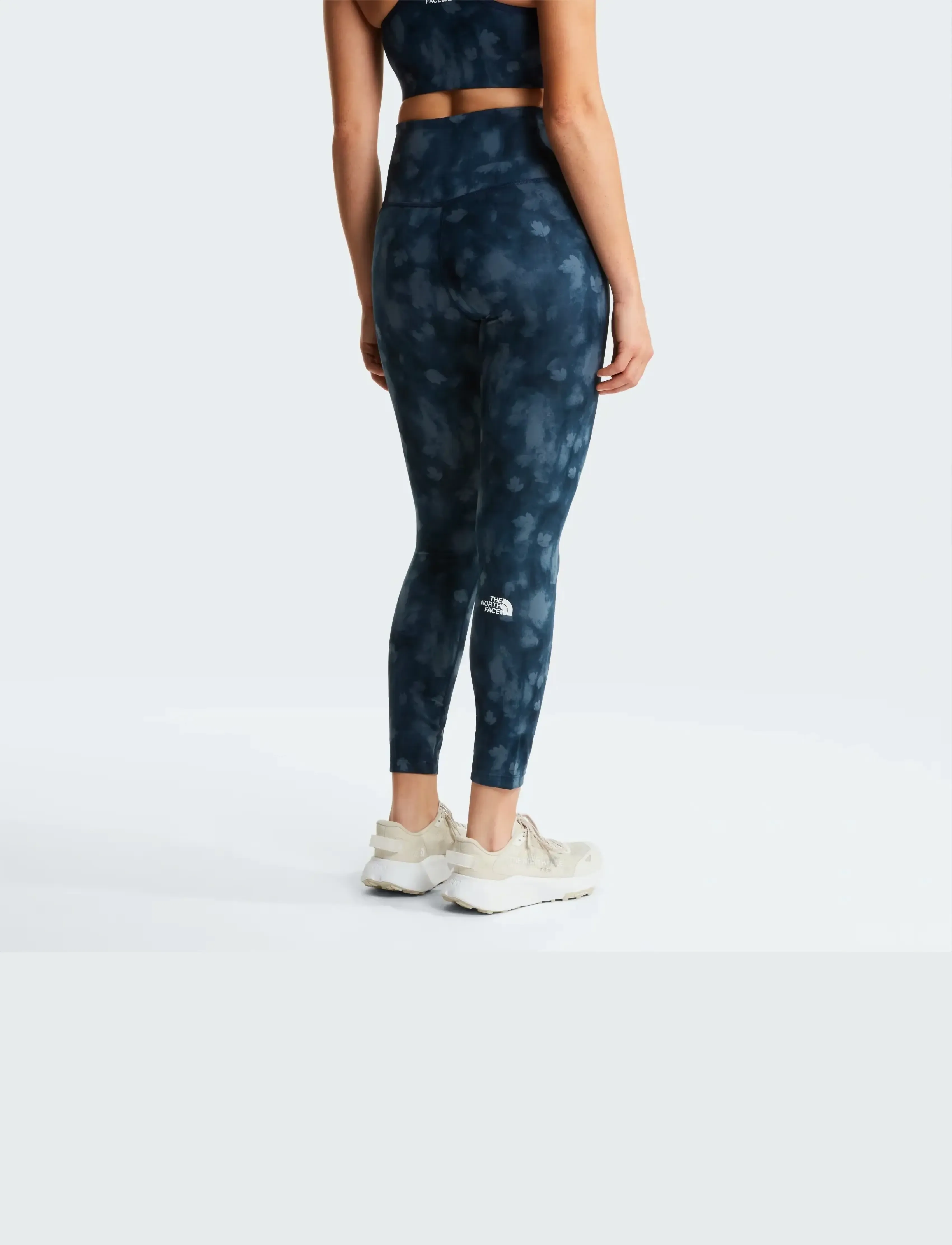 The North Face - W FLEX 25IN TIGHT - PRINT - 7/8 länge - summit navy diffused na - 5