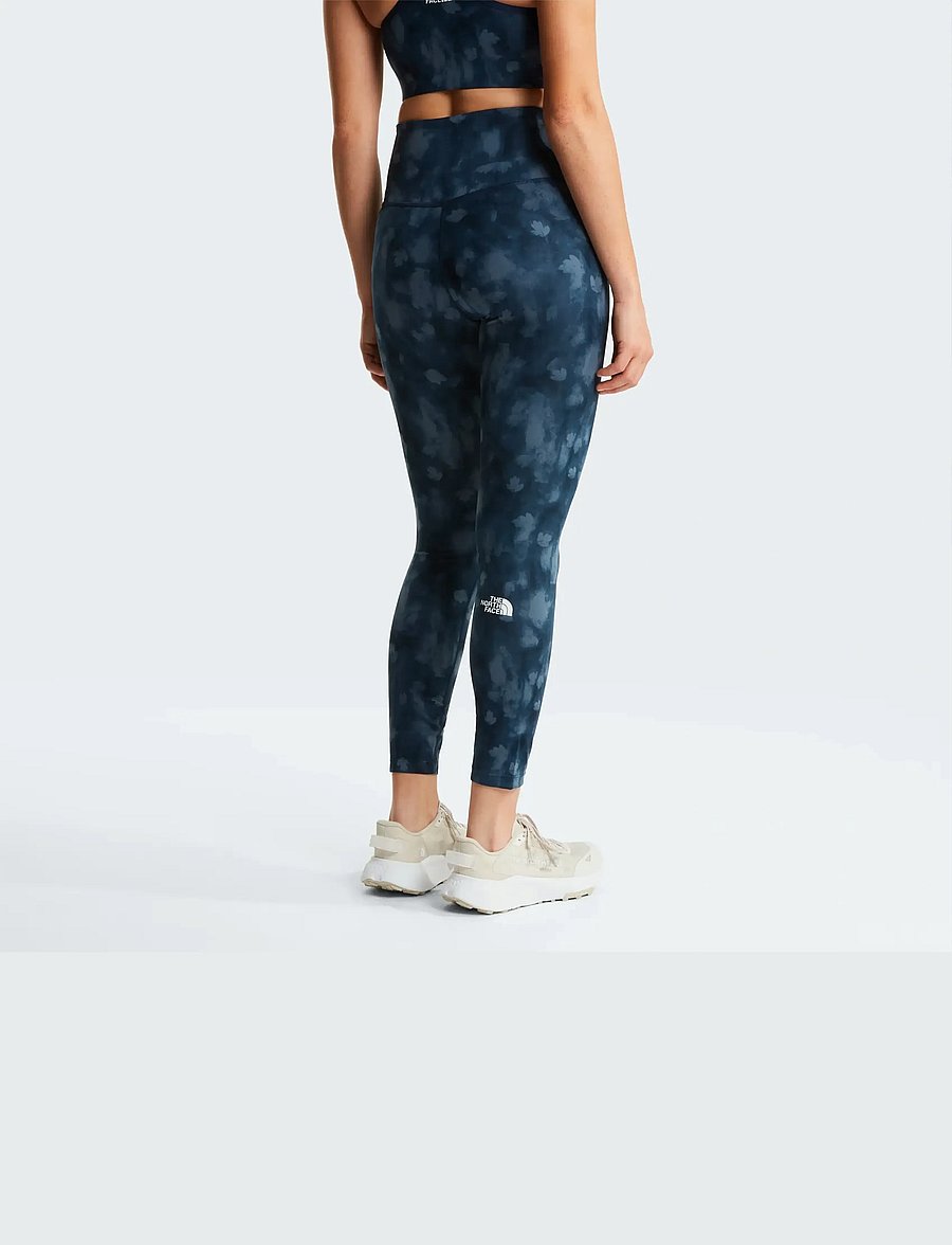 The North Face - W FLEX 25IN TIGHT - PRINT - 7/8 länge - summit navy diffused na - 5