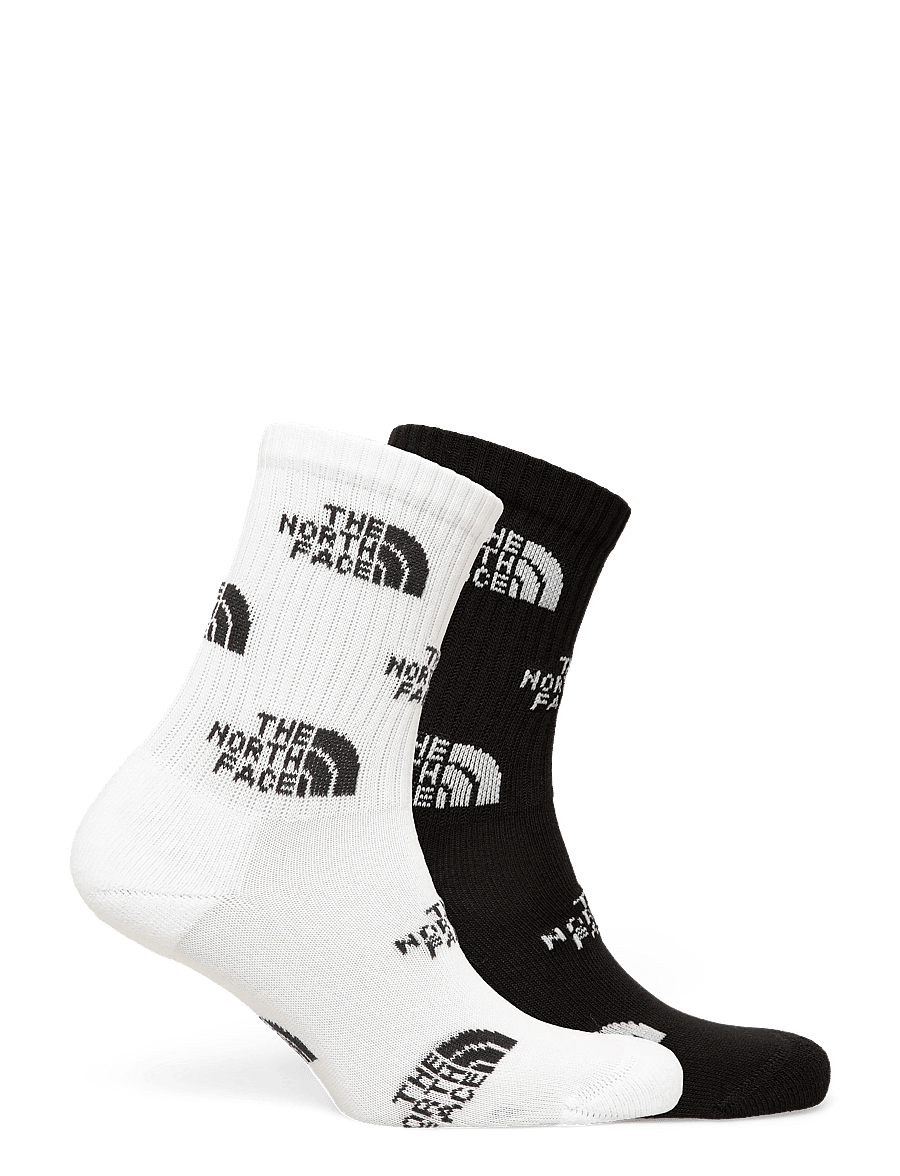 The North Face - EVERYDAY CREW SOCK LOGO - 2P - strümpfe - tnf black/tnf white - 1