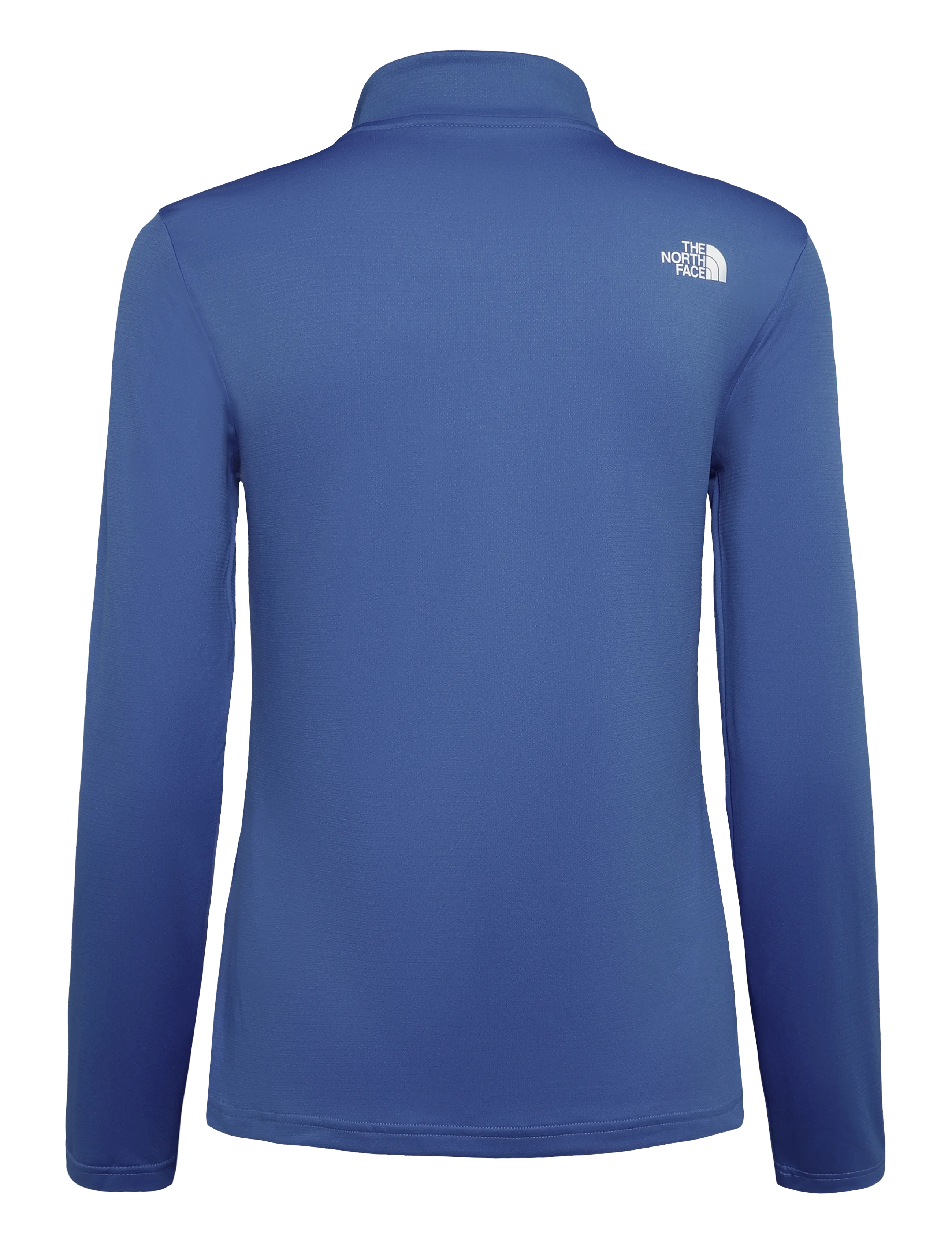 The North Face - W FLEX 1/4 ZIP TEE SLIM - overdele - active blue - 2