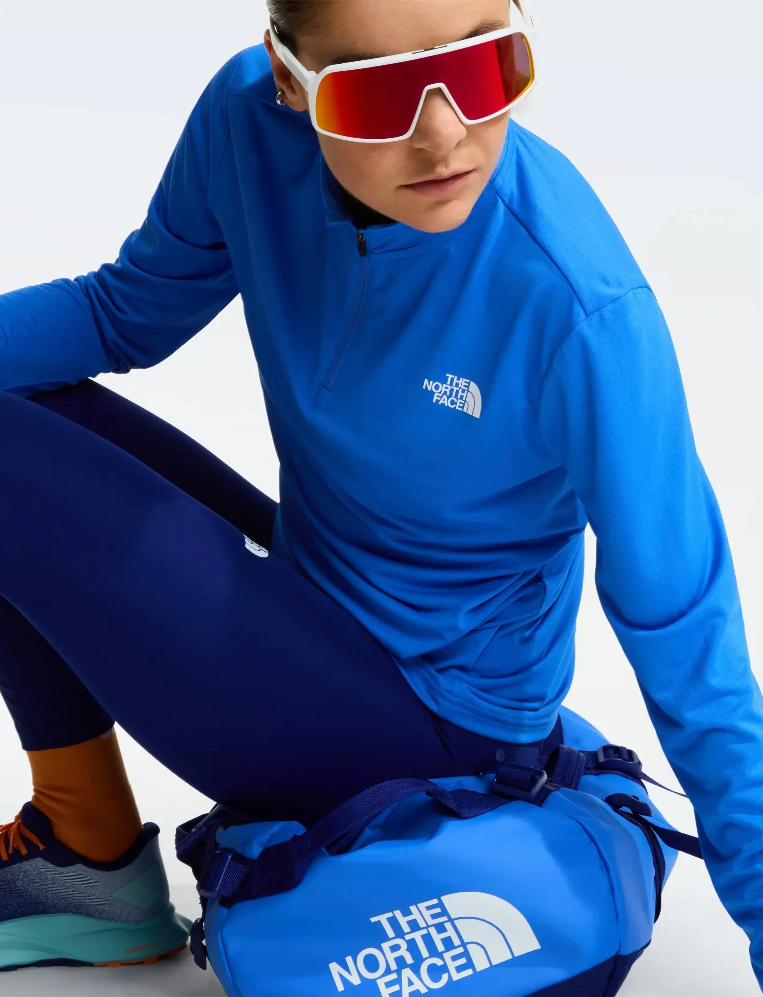 W Flex 1/4 Zip Tee Slim 7