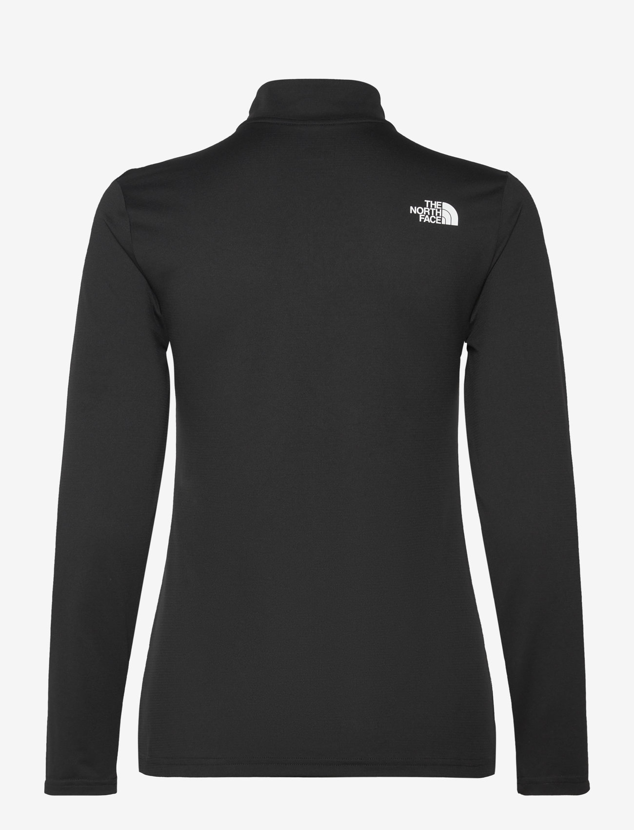 The North Face - W FLEX 1/4 ZIP TEE SLIM - langærmede t-shirts - black - 1