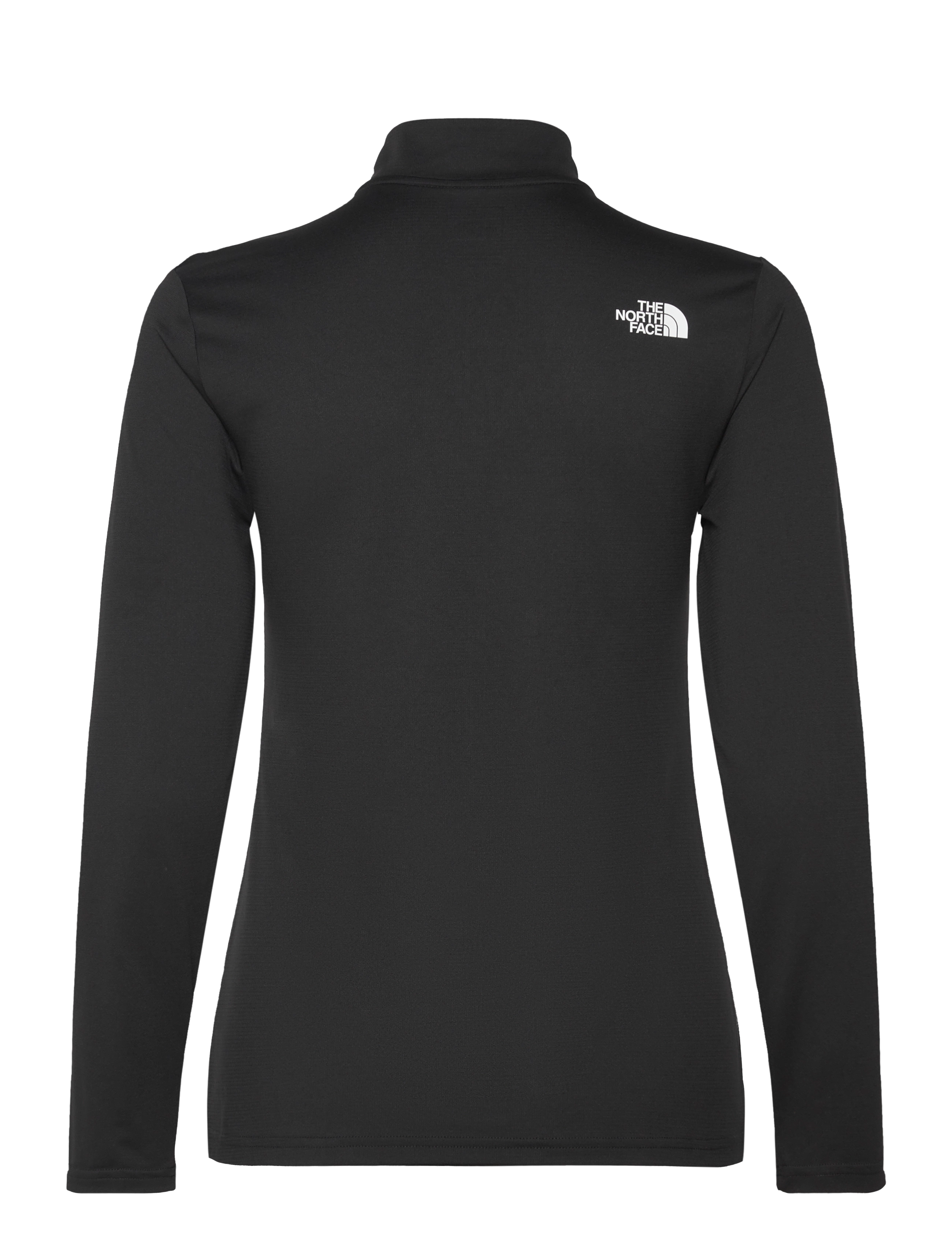 The North Face - W FLEX 1/4 ZIP TEE SLIM - overdele - black - 2