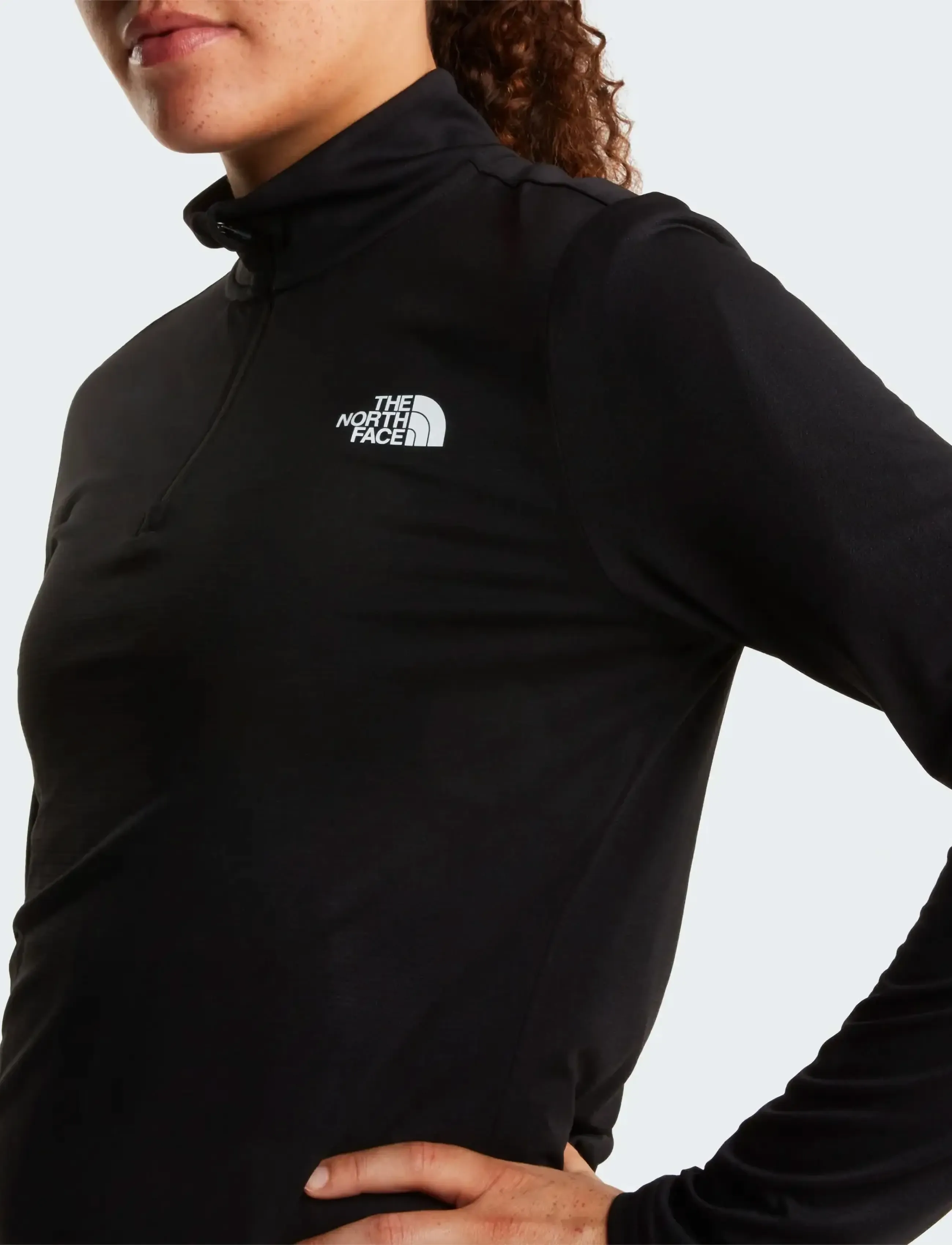 W Flex 1/4 Zip Tee Slim 5
