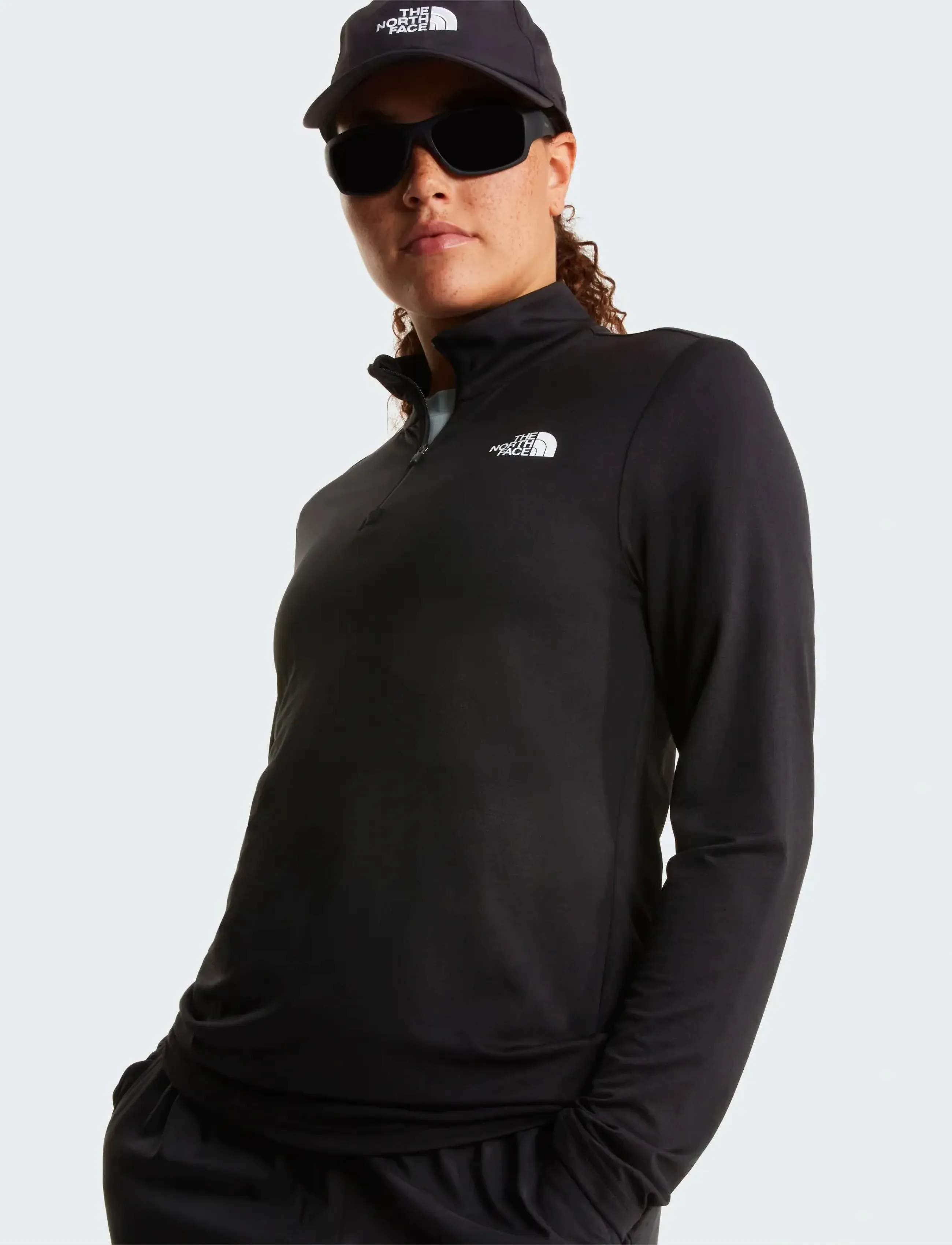 W Flex 1/4 Zip Tee Slim 7