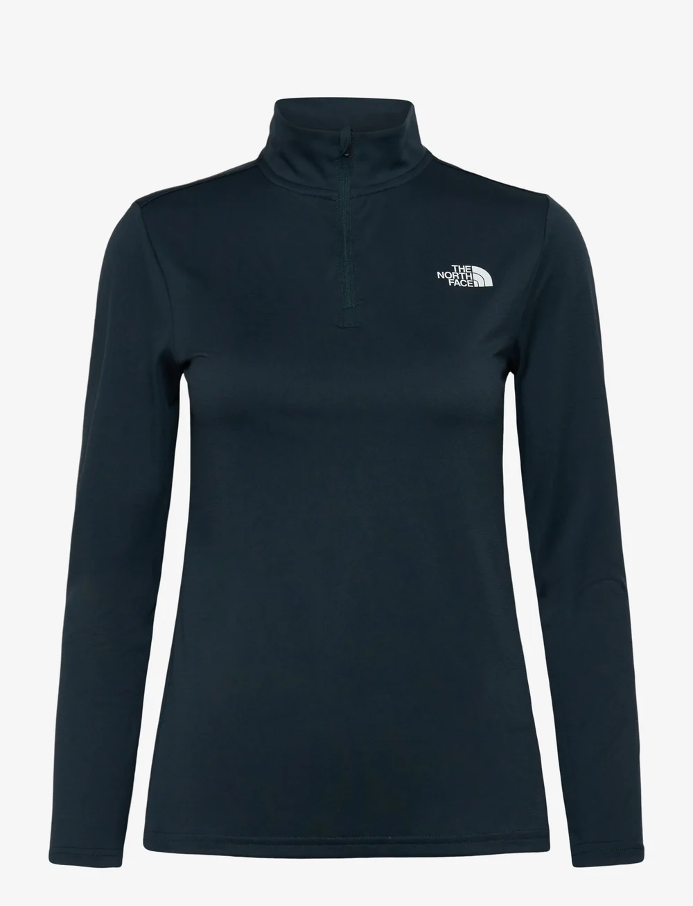 The North Face - W FLEX 1/4 ZIP TEE SLIM - langarmshirts - deep cypress - 1