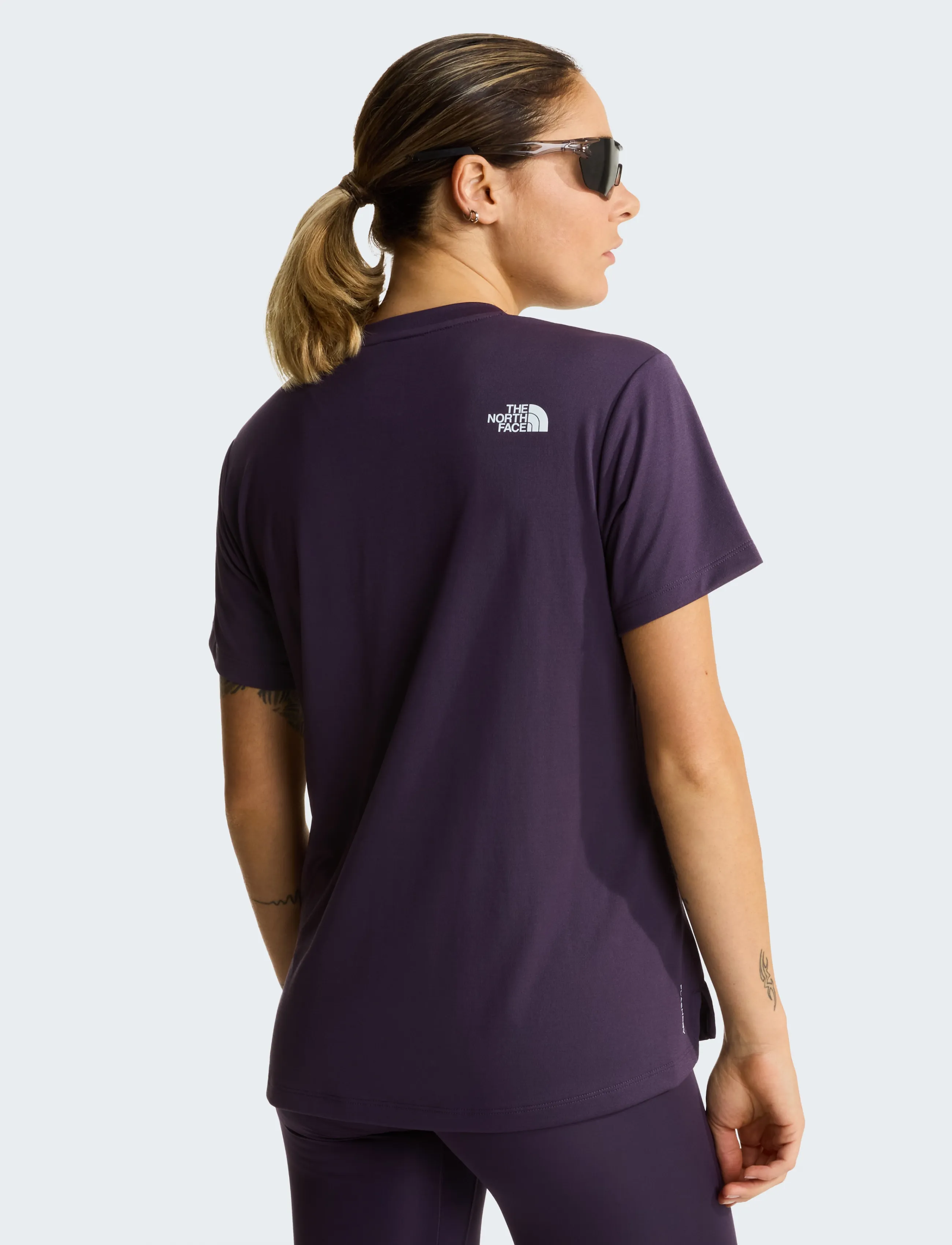The North Face - W FLEX SHORT SLEEVES REG TEE - t-särgid - endless dusk - 5