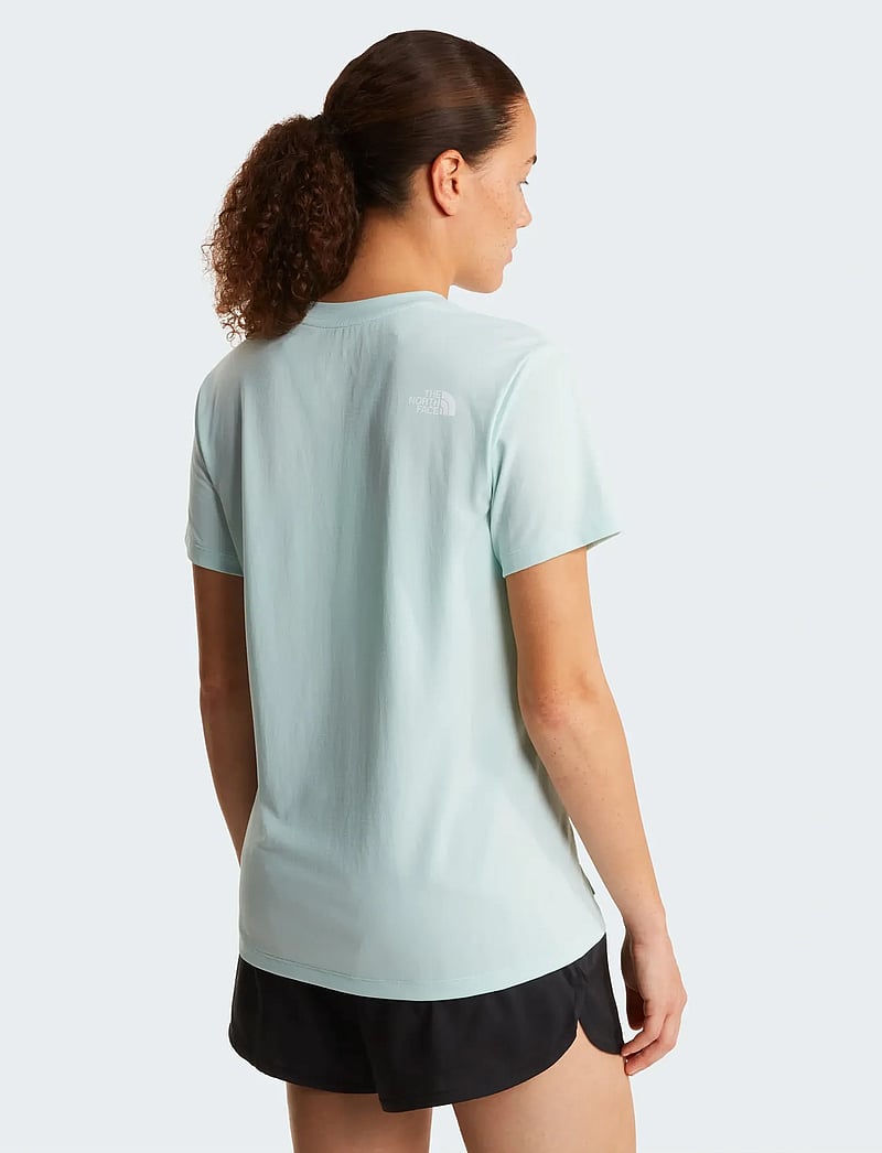 The North Face - W FLEX SHORT SLEEVES REG TEE - t-shirty - opal frost - 5