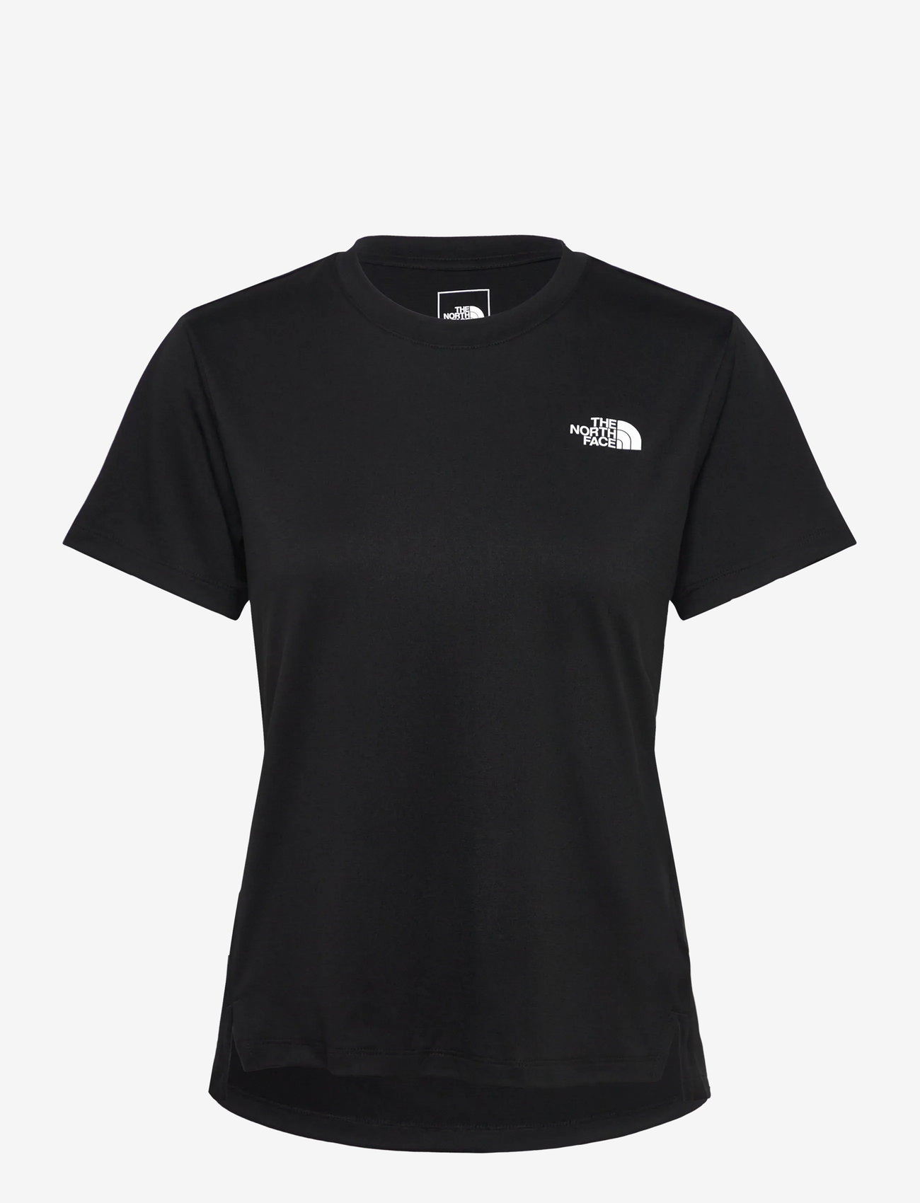 The North Face - W FLEX SHORT SLEEVES REG TEE - t-shirts - tnf black - 1