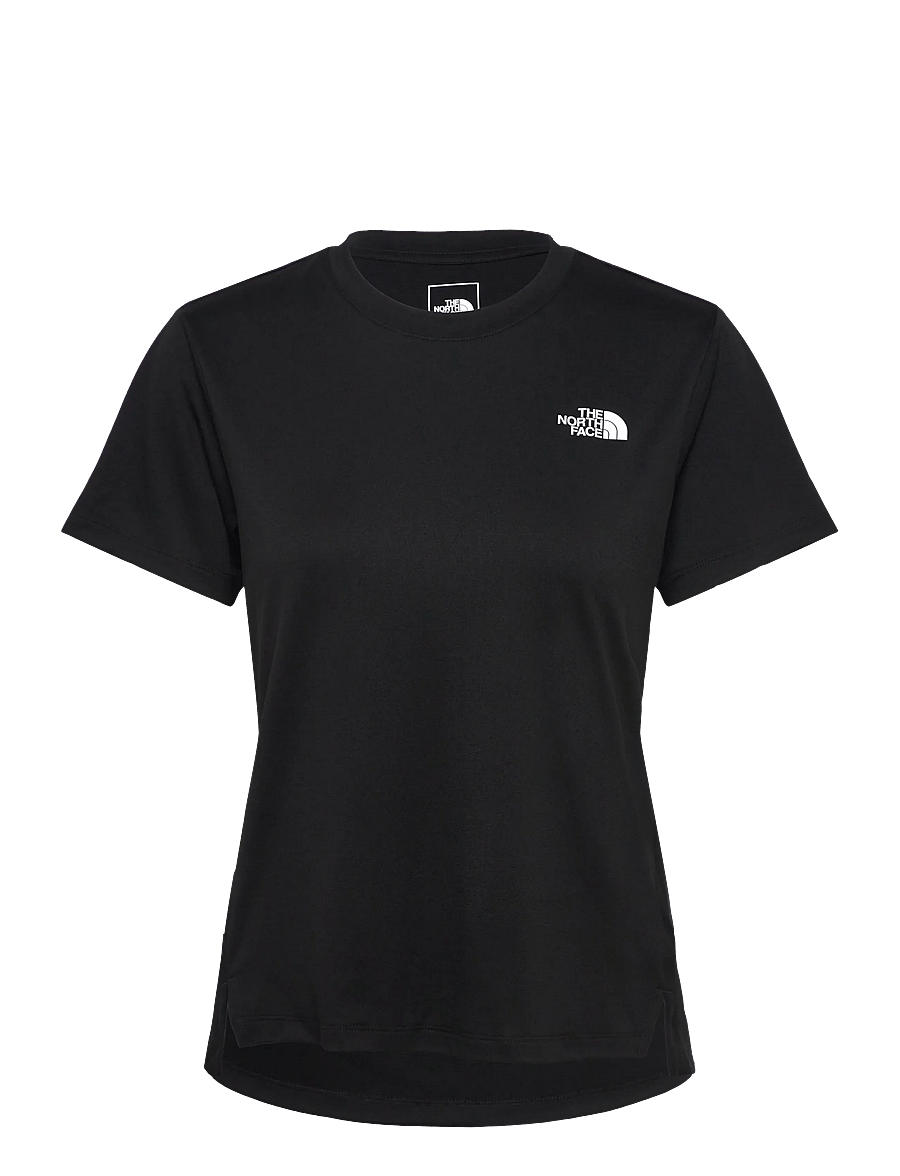 The North Face - W FLEX SHORT SLEEVES REG TEE - t-shirts - tnf black - 1