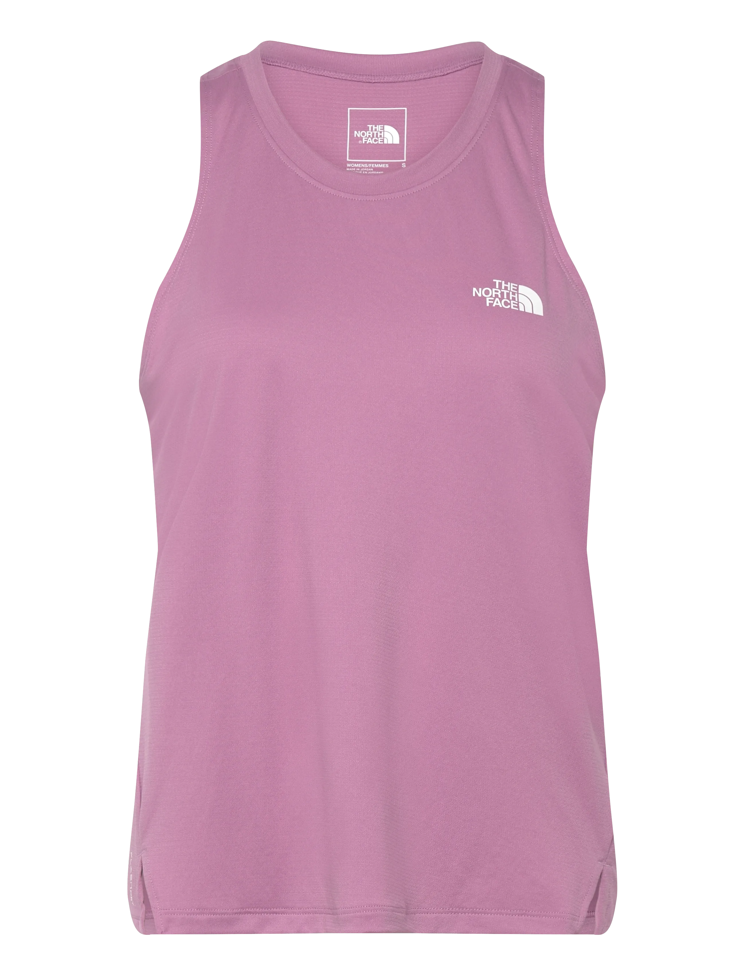 The North Face W FLEX TANK - Flash Days - HUSHED LAVENDER / white