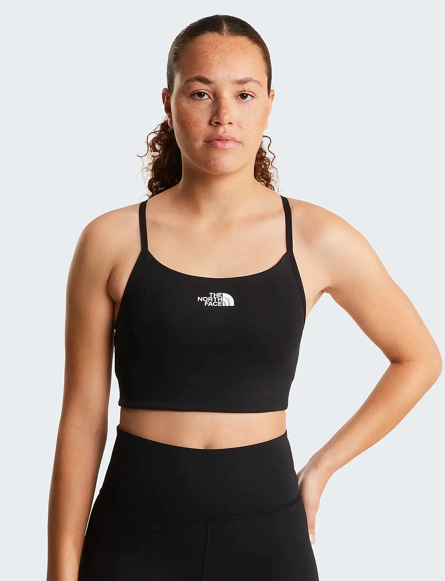 The North Face - W FLEX BRA - sport bh:ar - black - 3
