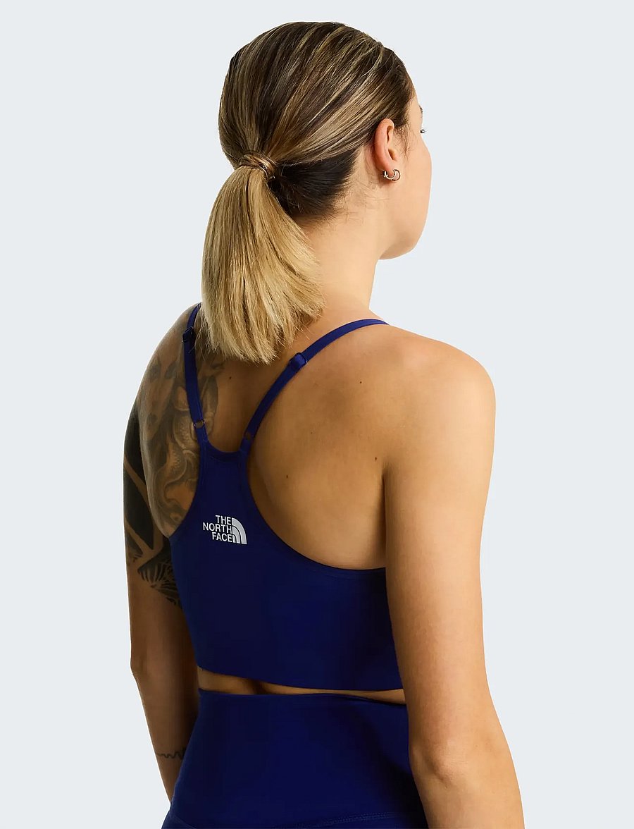 The North Face - W FLEX BRA - spordi-rinnahoidjad - bold blue - 0