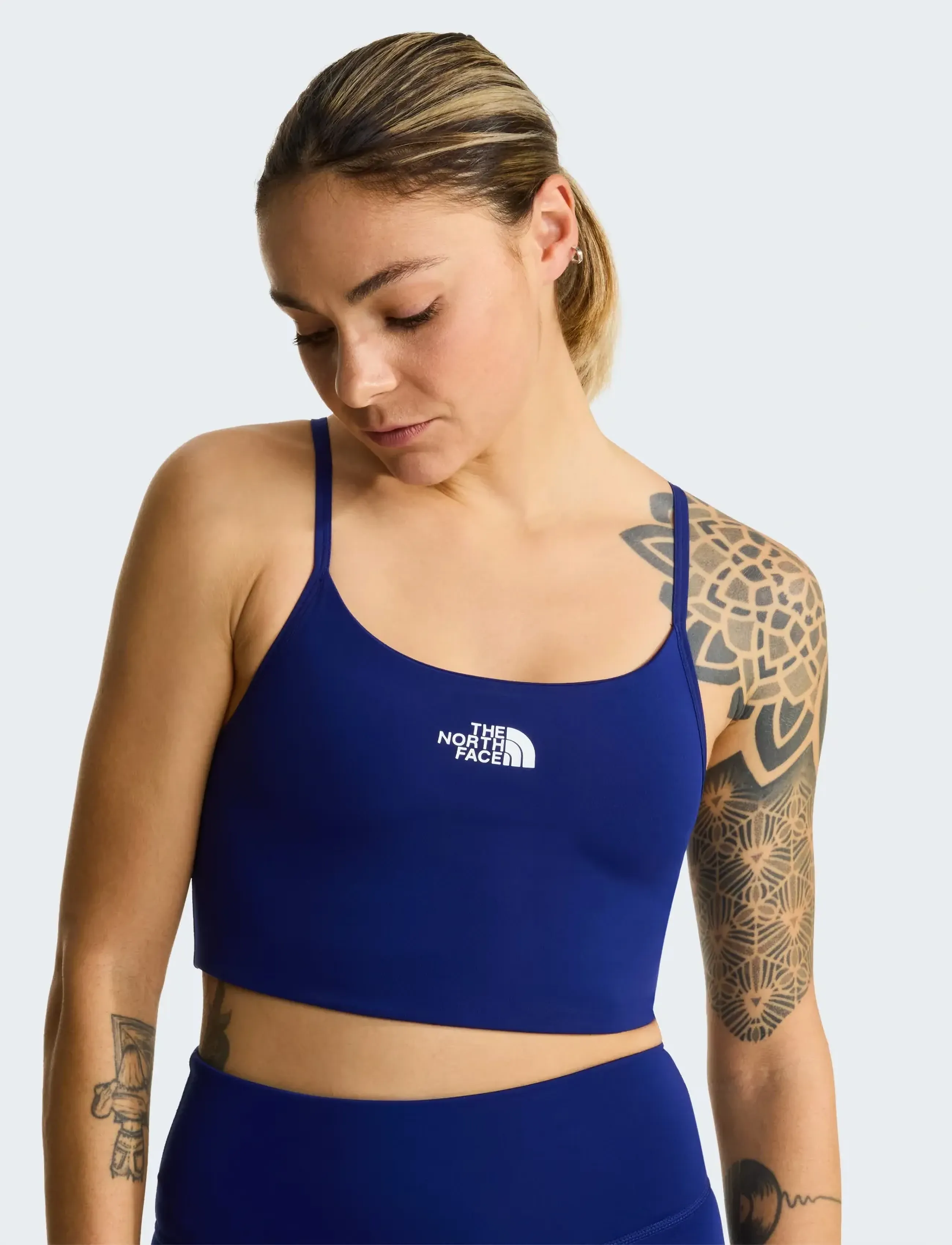 The North Face - W FLEX BRA - spordi-rinnahoidjad - bold blue - 3