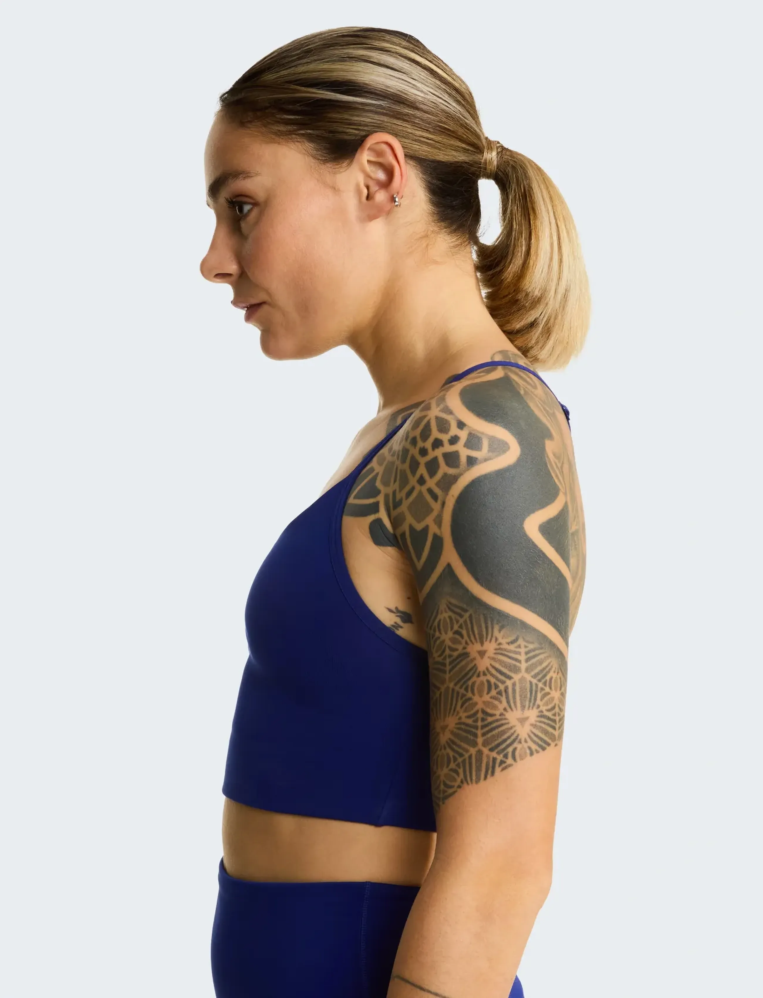 The North Face - W FLEX BRA - spordi-rinnahoidjad - bold blue - 5