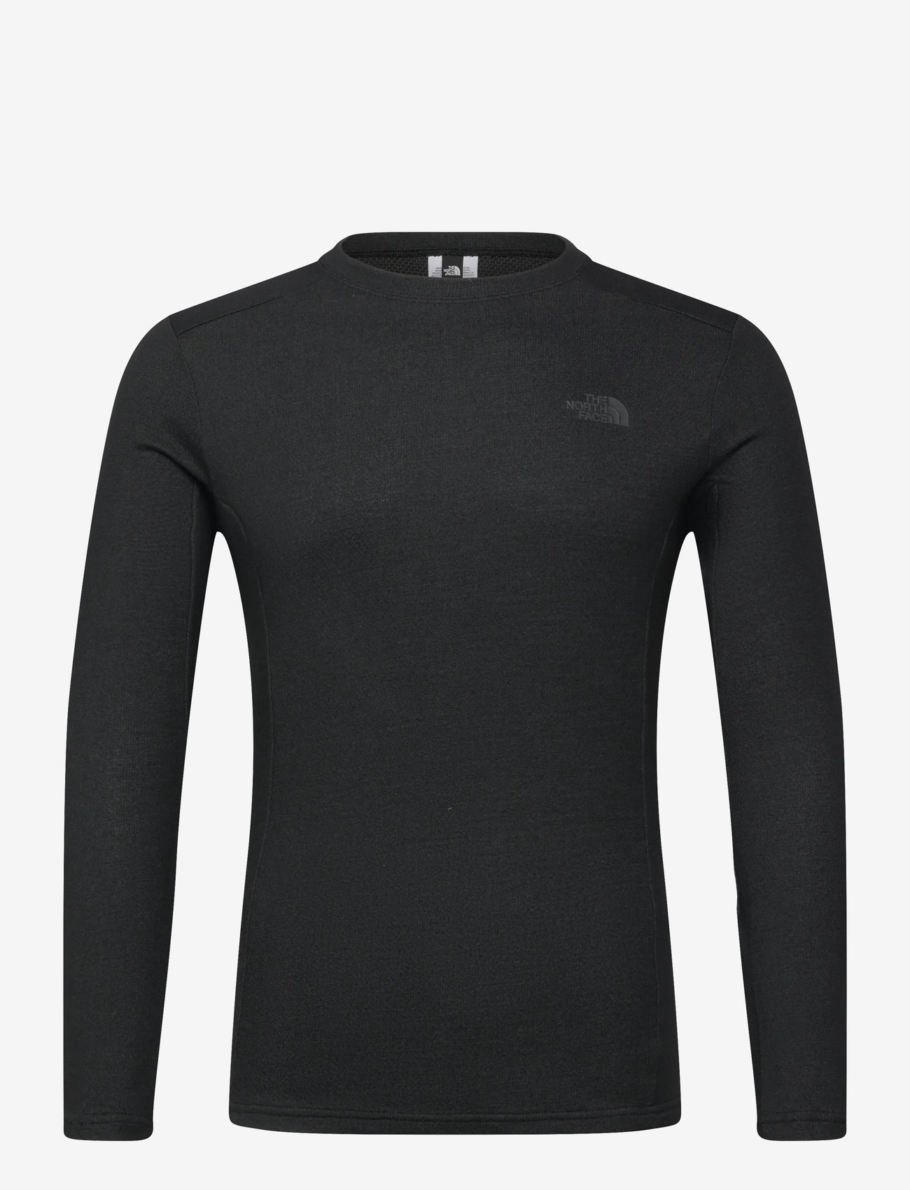 The North Face - M EASY L/S CREW NECK - långärmade tröjor - tnf black - 0
