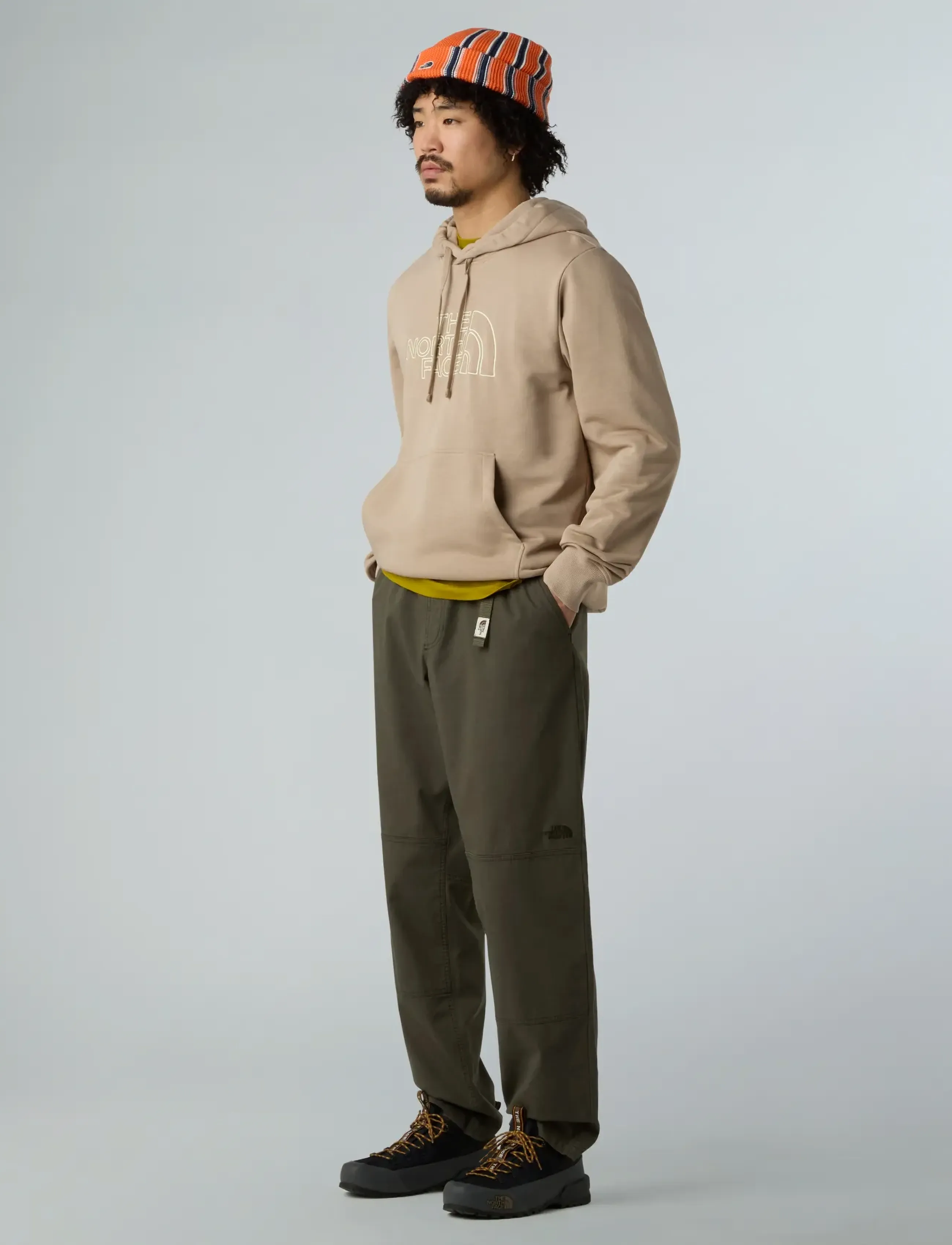 The North Face - M DREW PEAK LIGHT REGULAR HOODIE - mushroom grey/gravel - 3