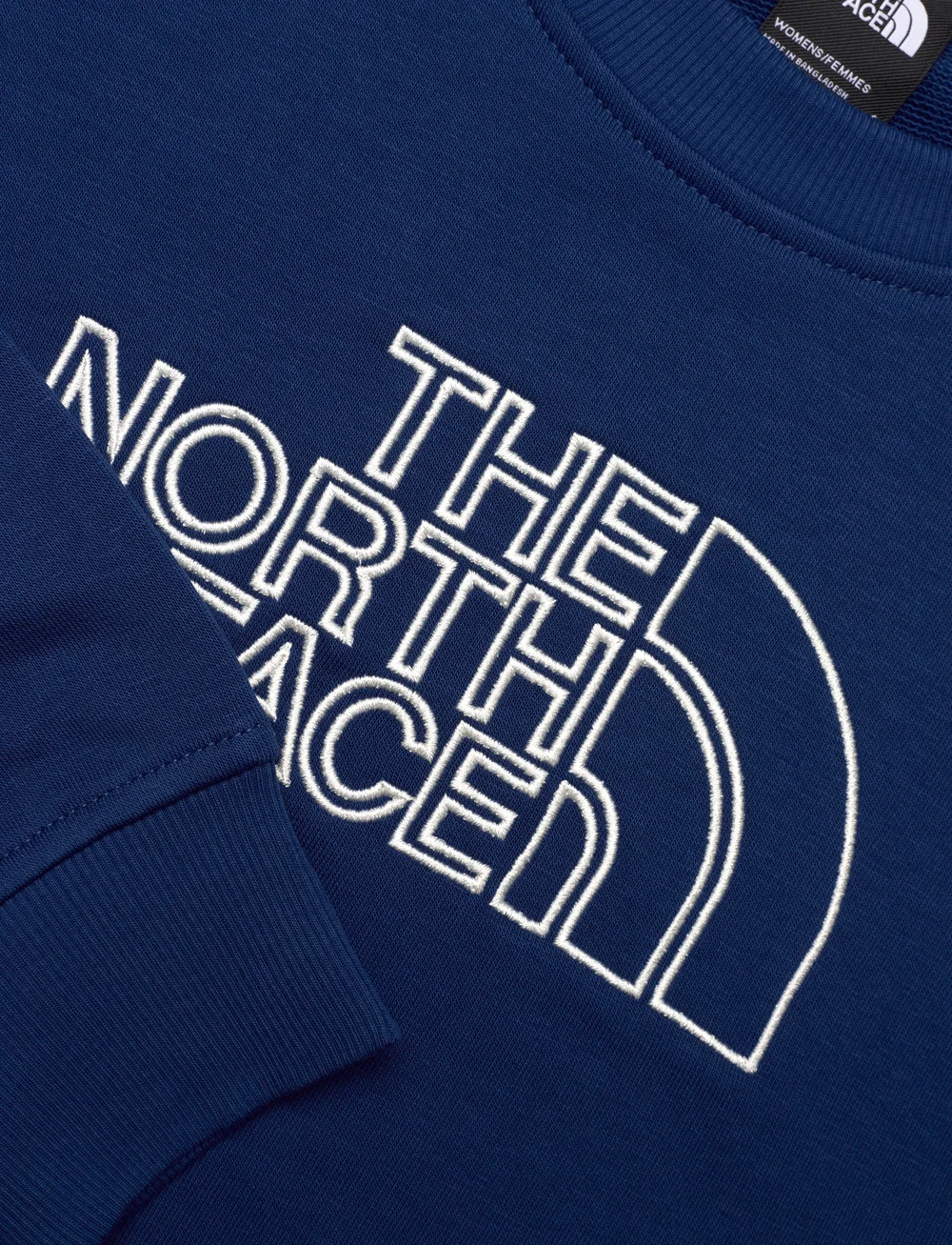The North Face - W DREW PEAK LIGHT CREW - oberteile - blue - 5