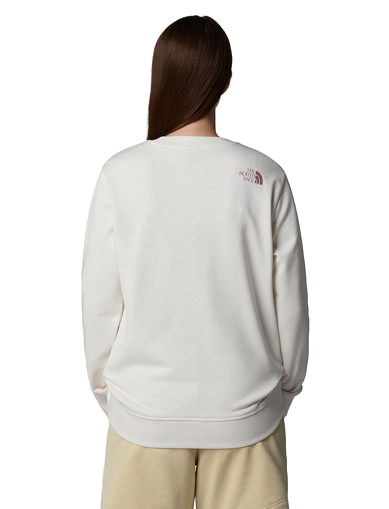 The North Face - W DREW PEAK LIGHT CREW - overdele - white - 4