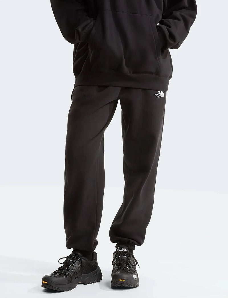 The North Face - W ESSENTIAL RELAXED STRAIGHT JOGGER - träningsbyxor - black - 0